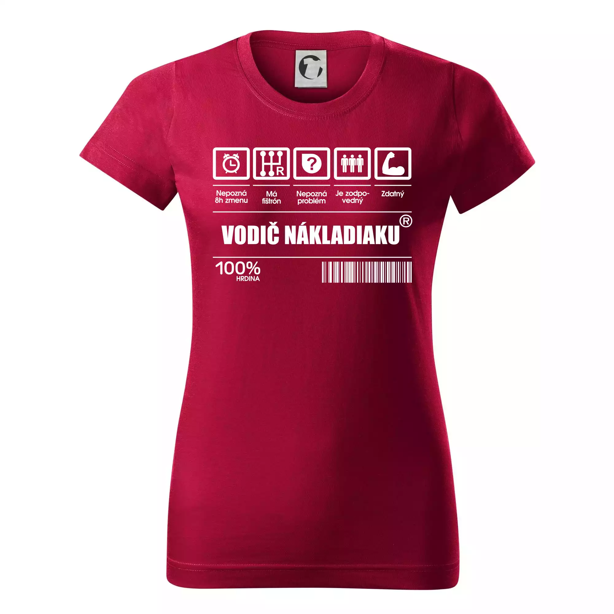 Čiarový kód - Vodič nákladiaku