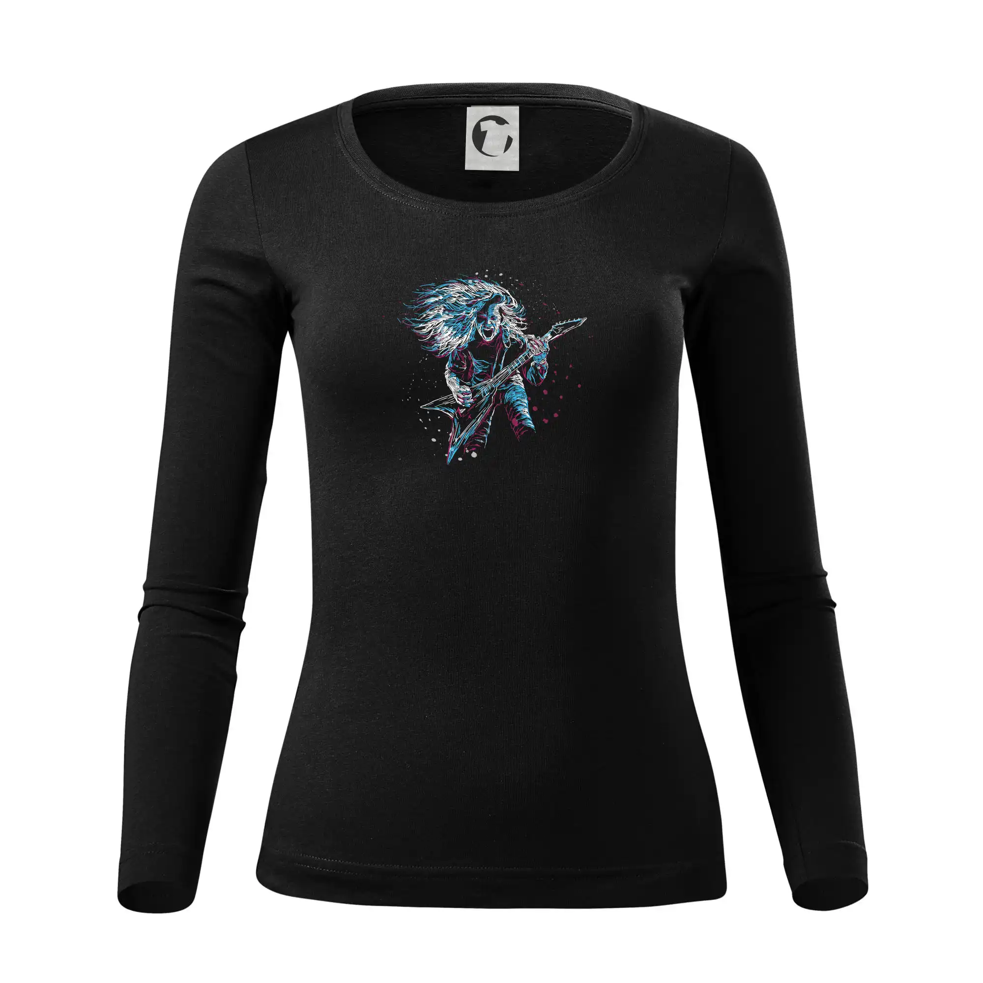Rock splash - Dámske tričko FIT-T LS - zužené