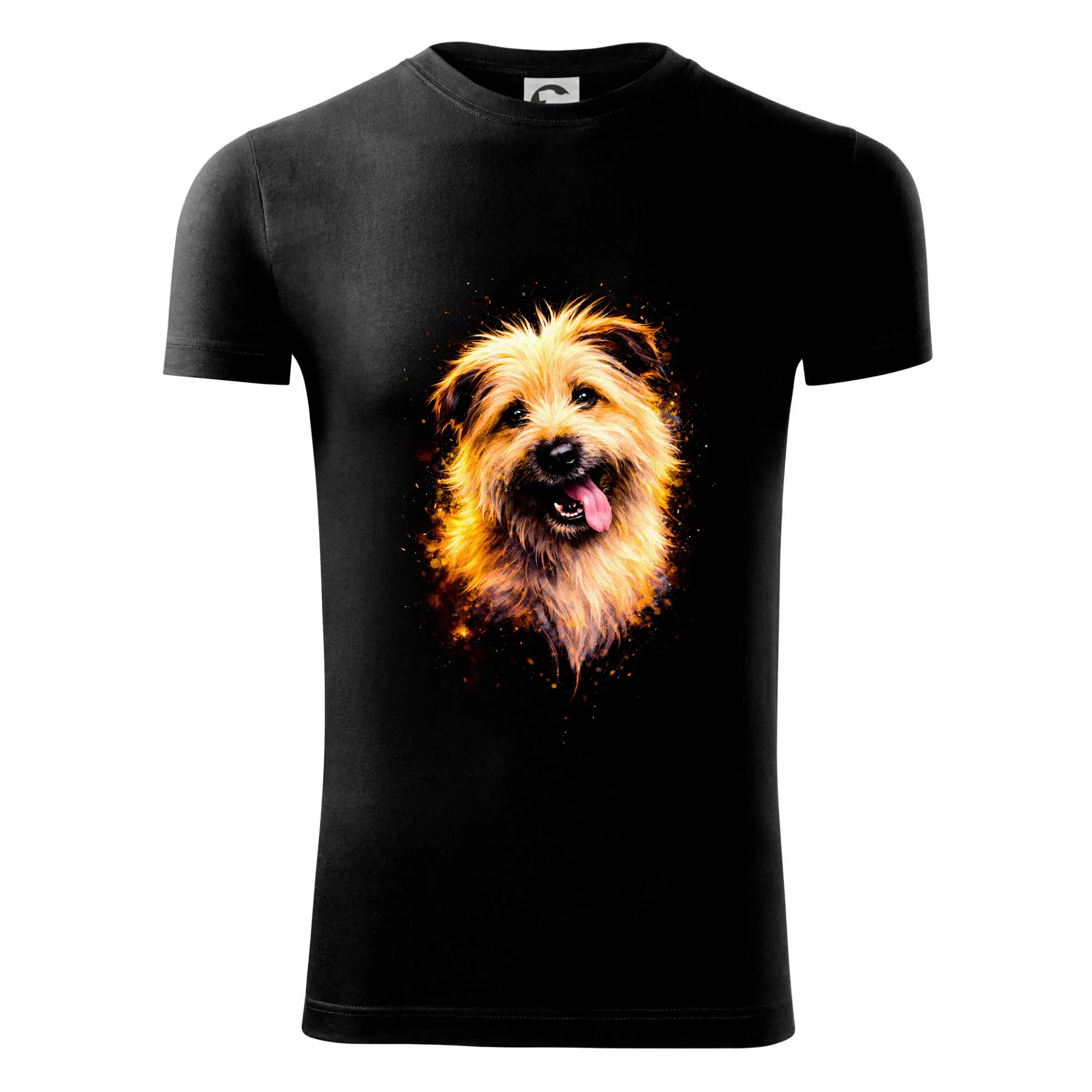 Ostatné psie plemená - Obrázok poltón Briard - Viper FIT - Pánske zúžené tričko