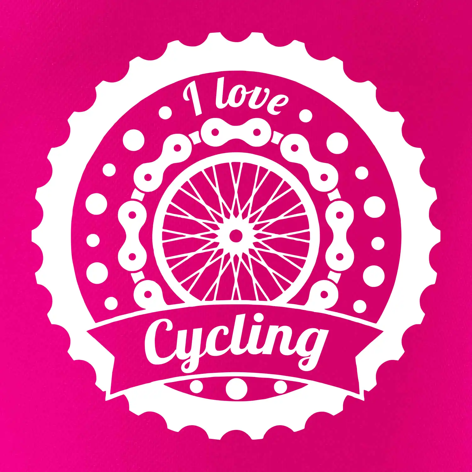 I love cycling - kolo