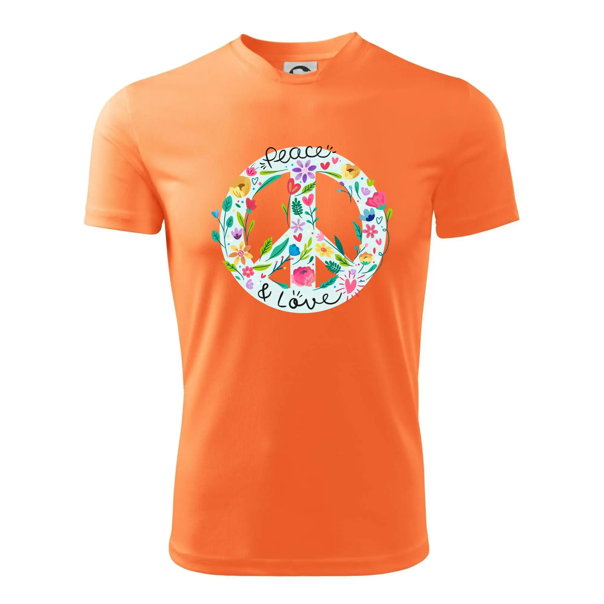 Peace and love symbol