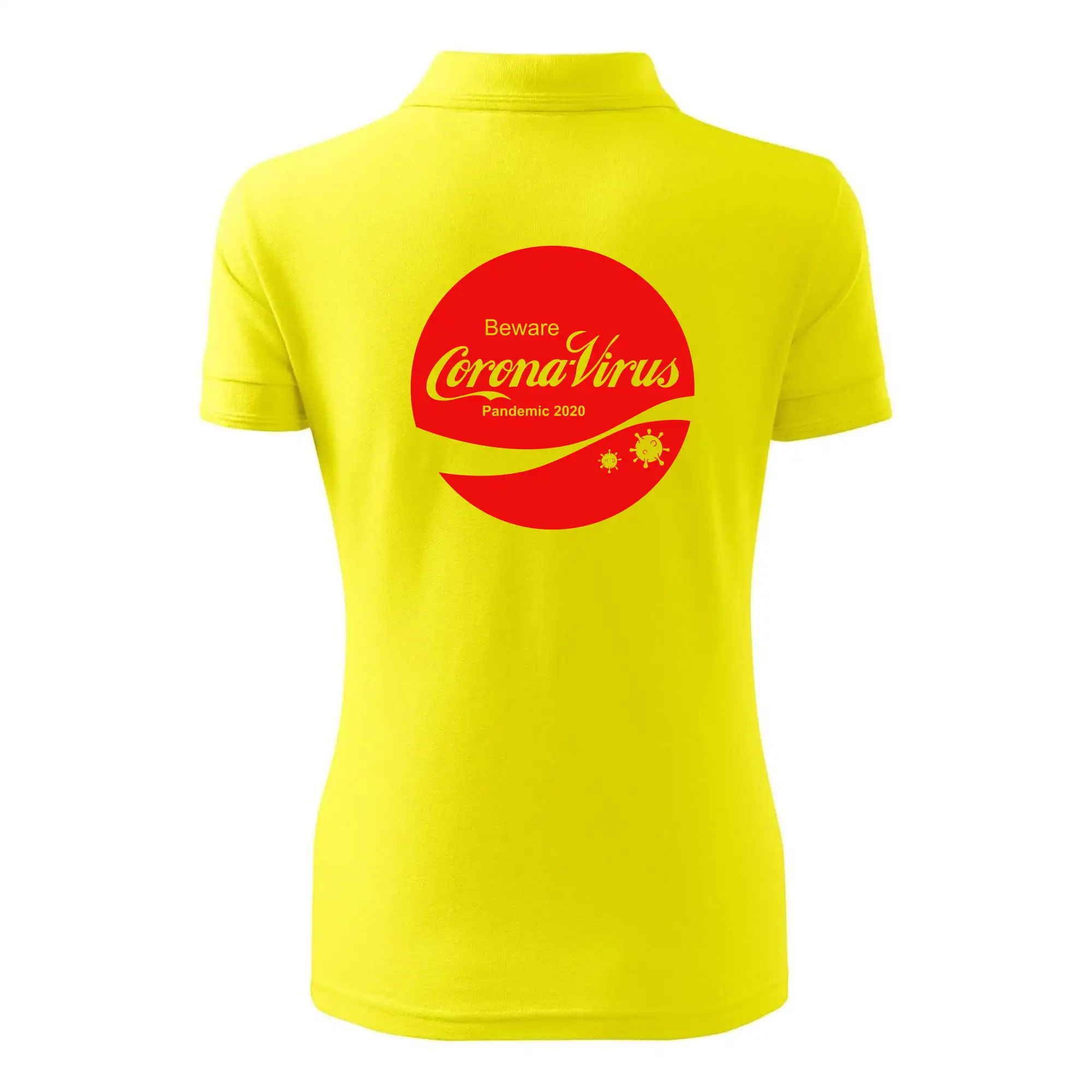 Corona virus pandemic logo