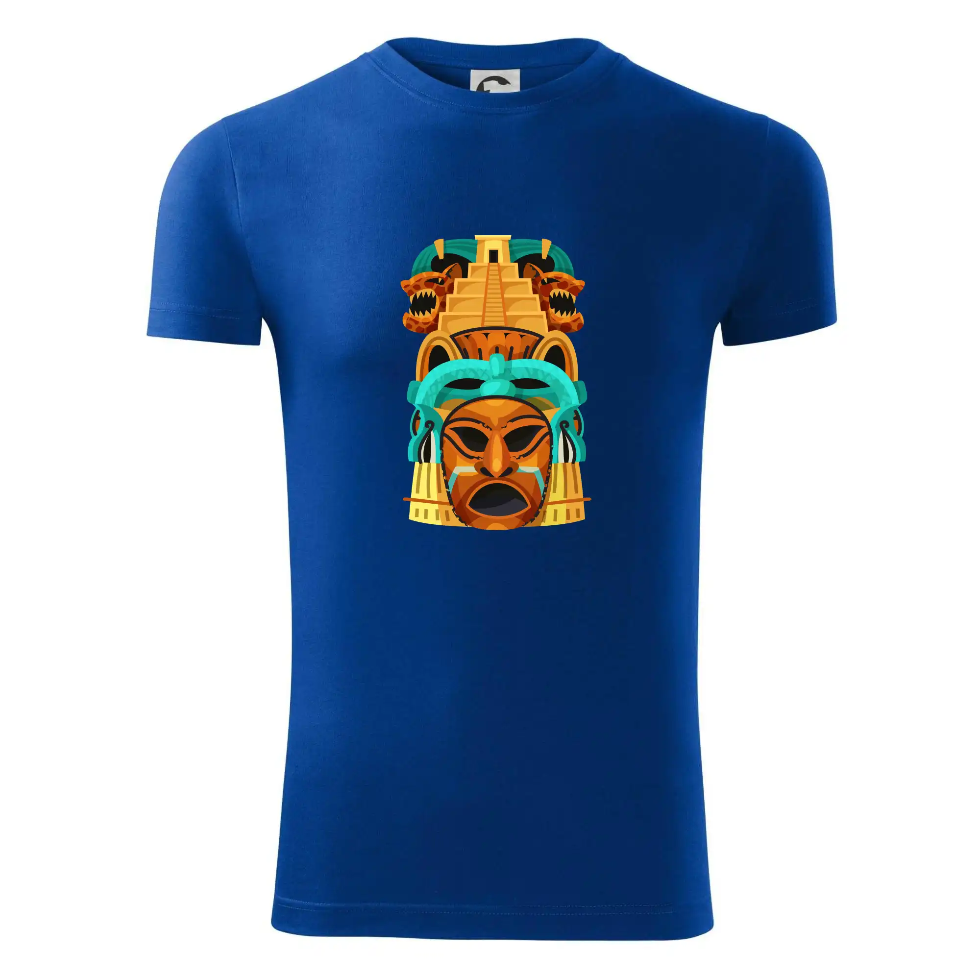 Mayové maska s pyramidou