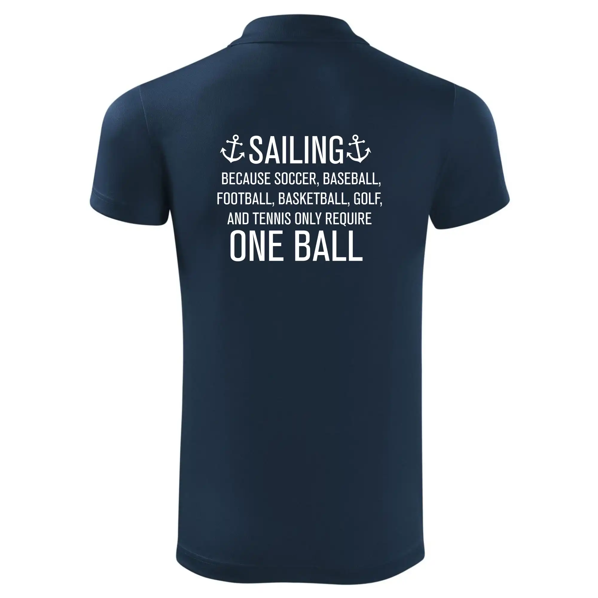 Sailing beacause one ball