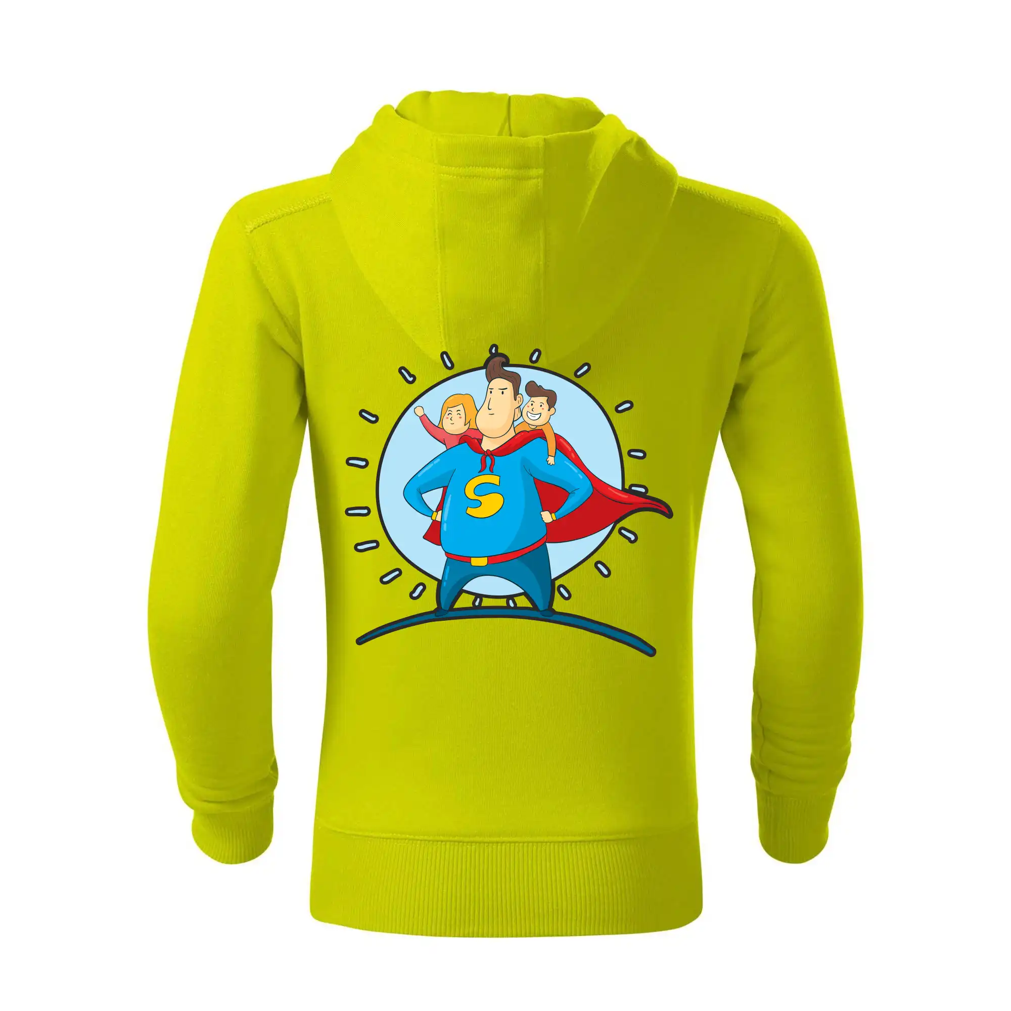 Táta superman - holka a kluk