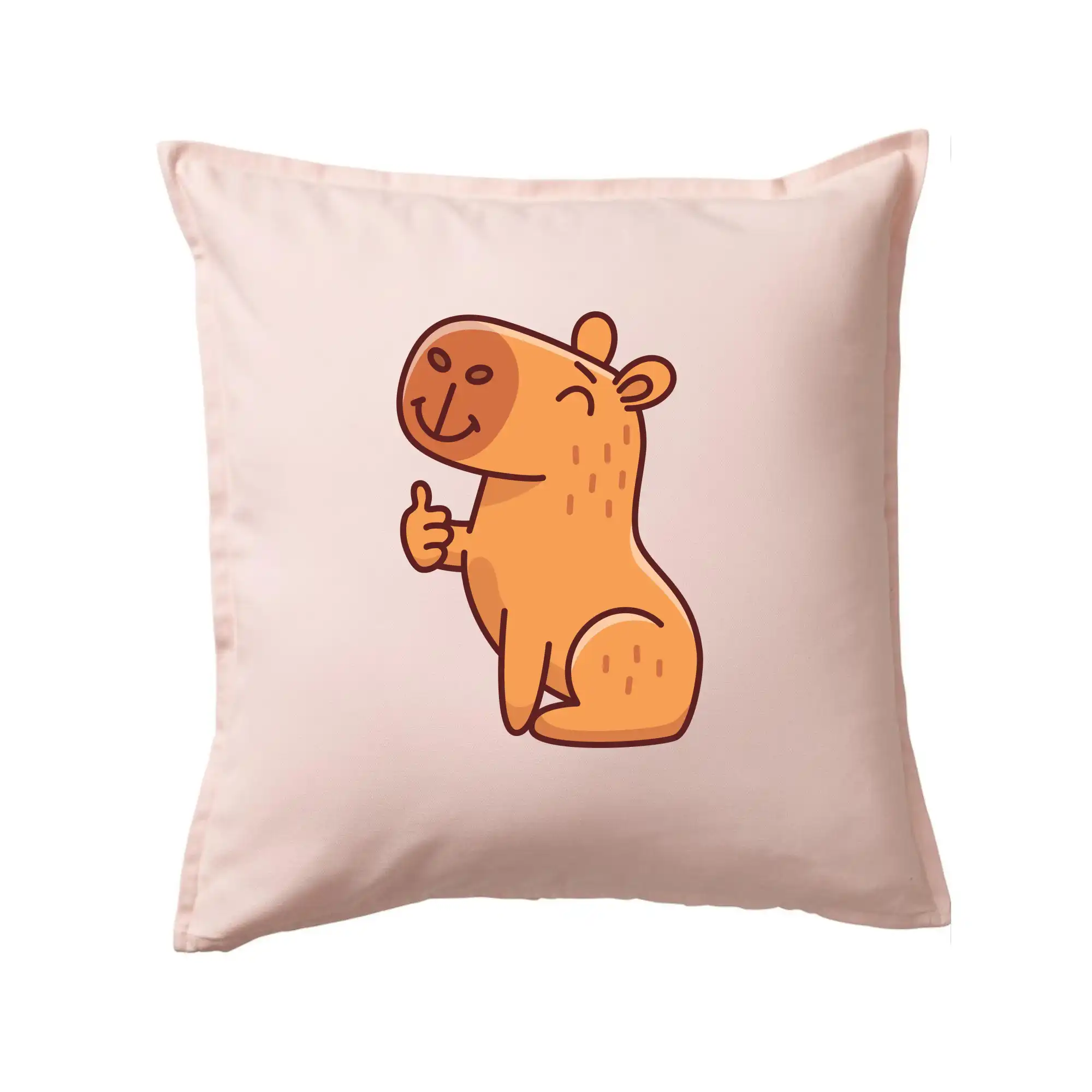 Kapybara s palcem nahoru