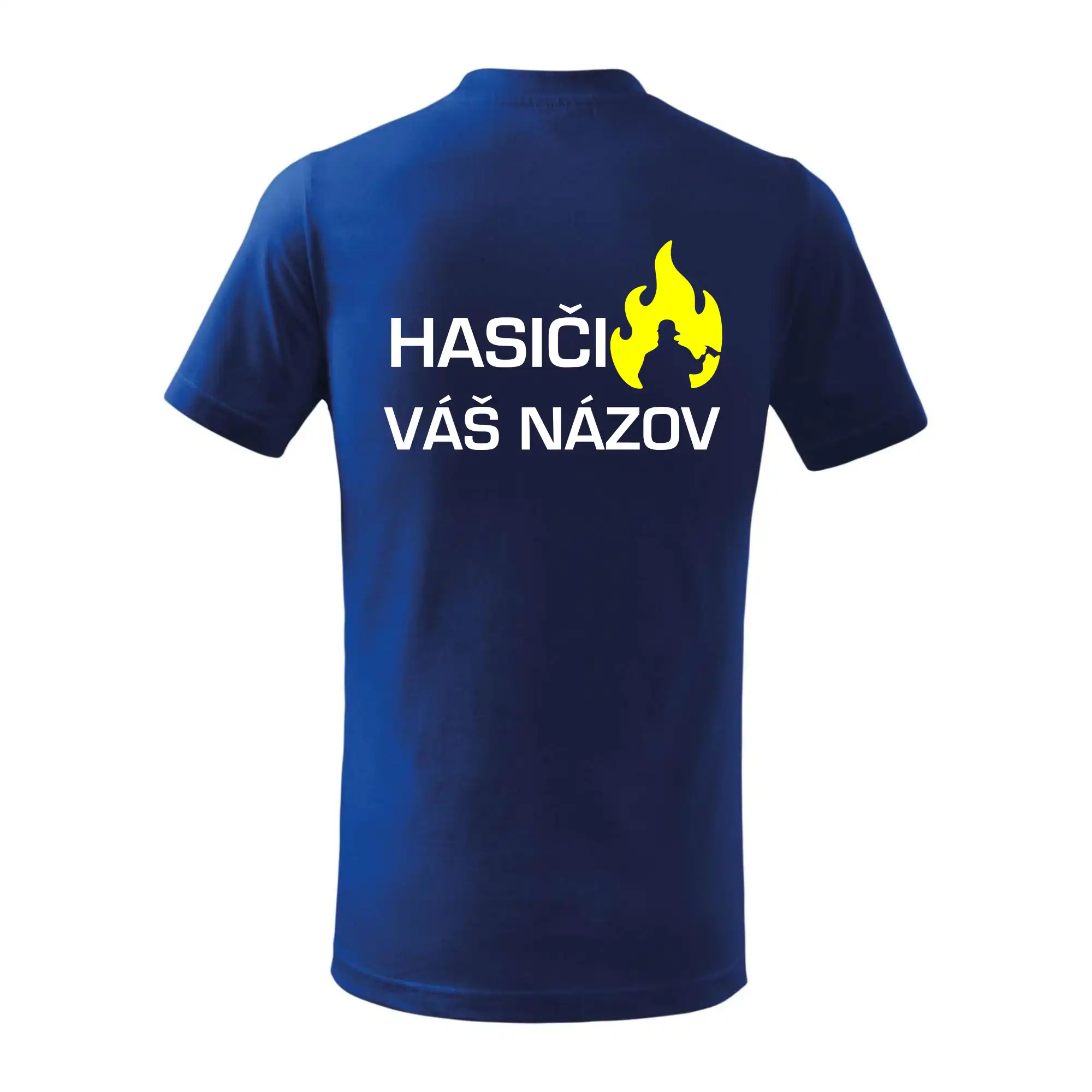 Hasiči - Váš názov - FLUO + Reflexná potlač