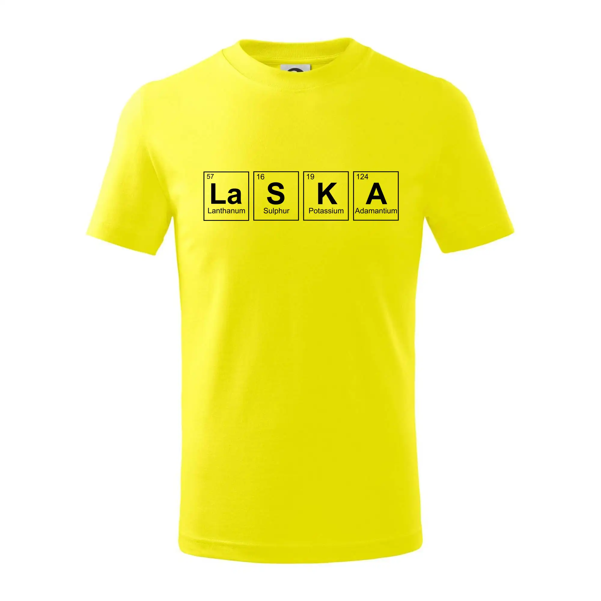 Láska  - periodická tabulka