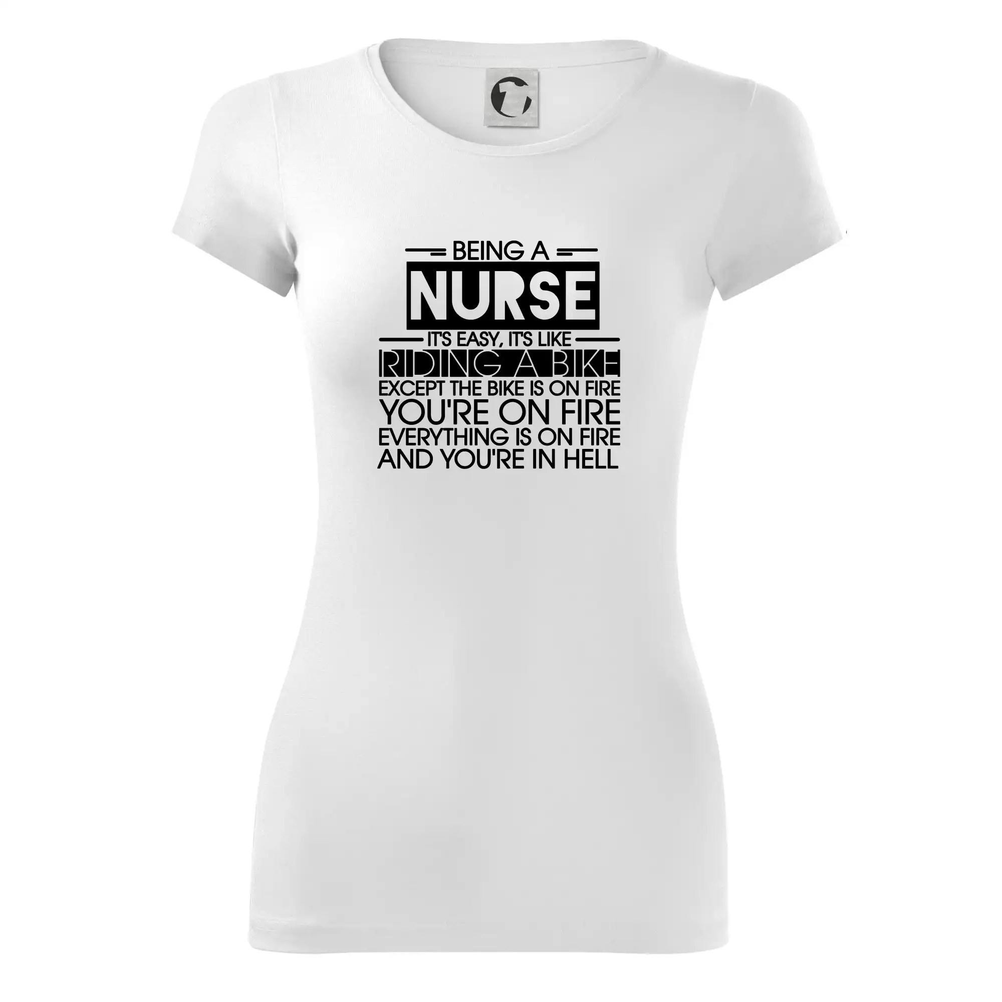 Being a nurse - bike