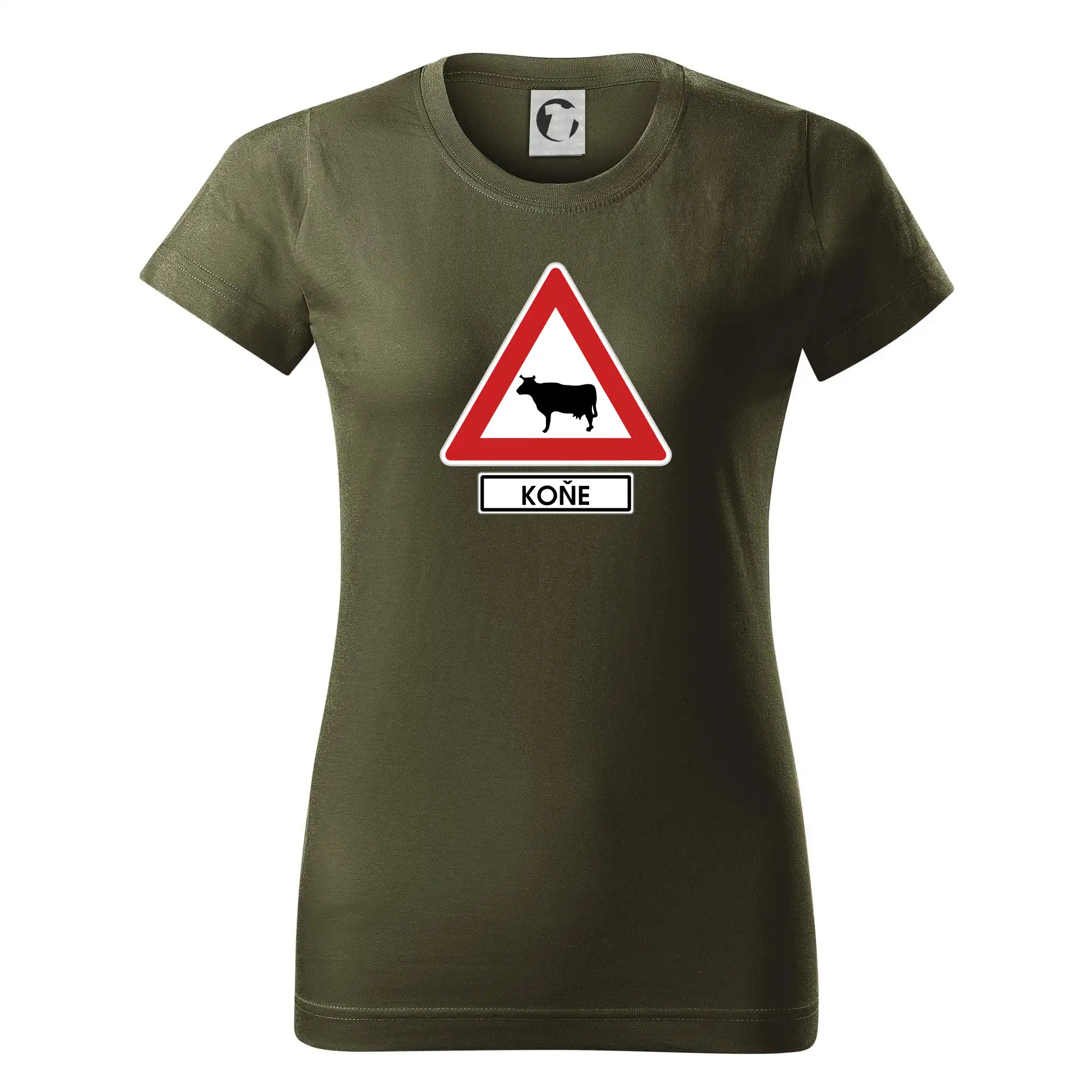 Dopravní značka - Pozor koně / kráva