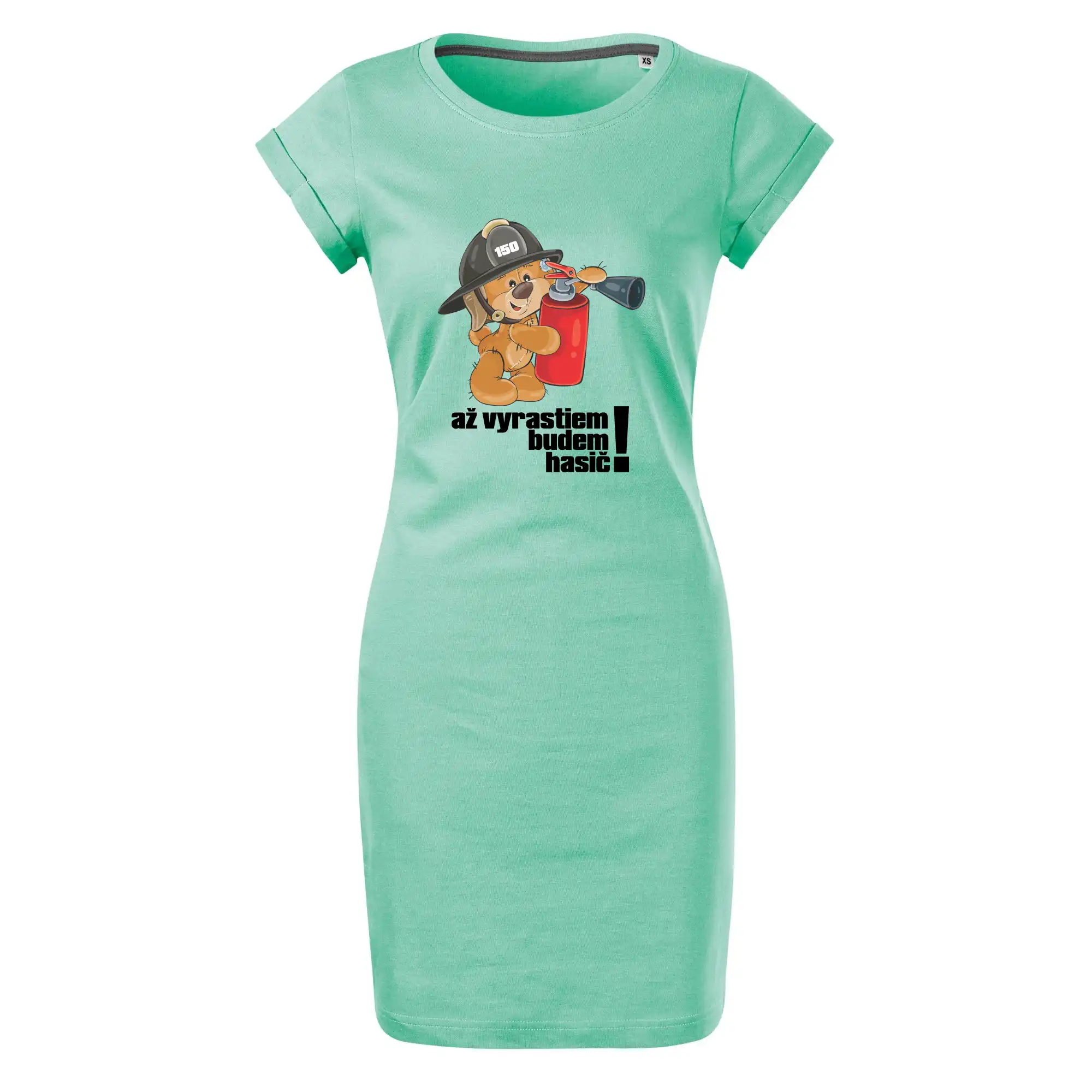 Až vyrastiem budem hasič - Tričko Šaty FREEDOM