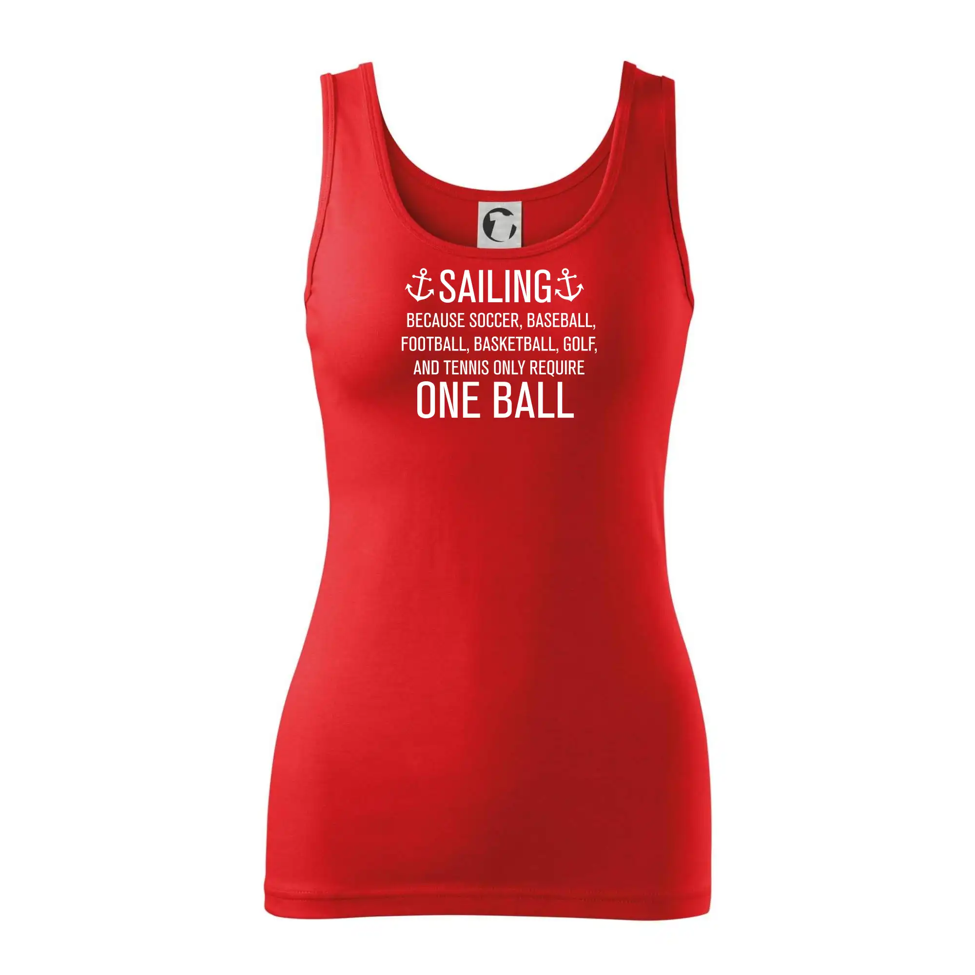 Sailing beacause one ball