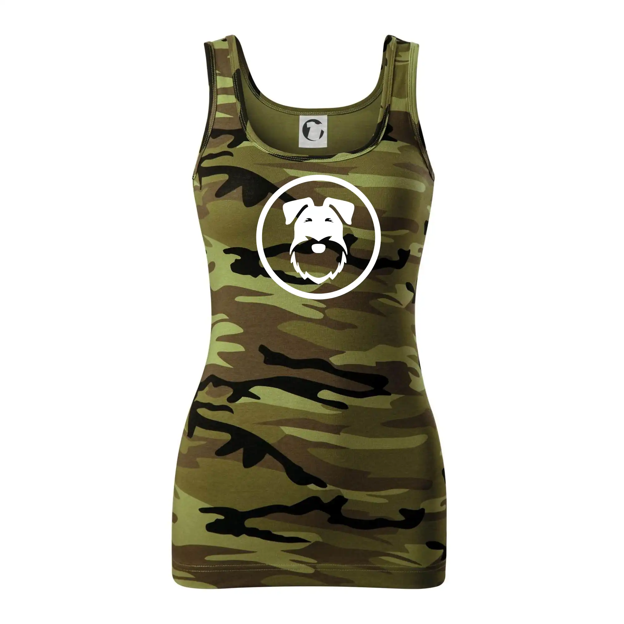 Knírač v  kolečku velký