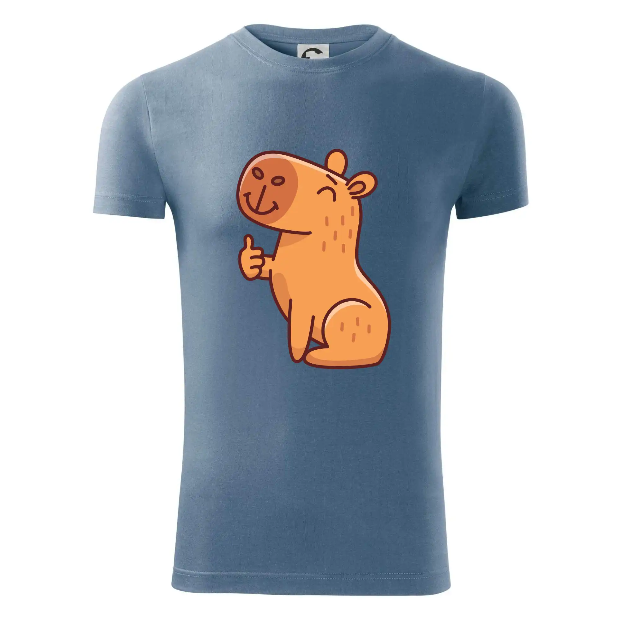 Kapybara s palcem nahoru