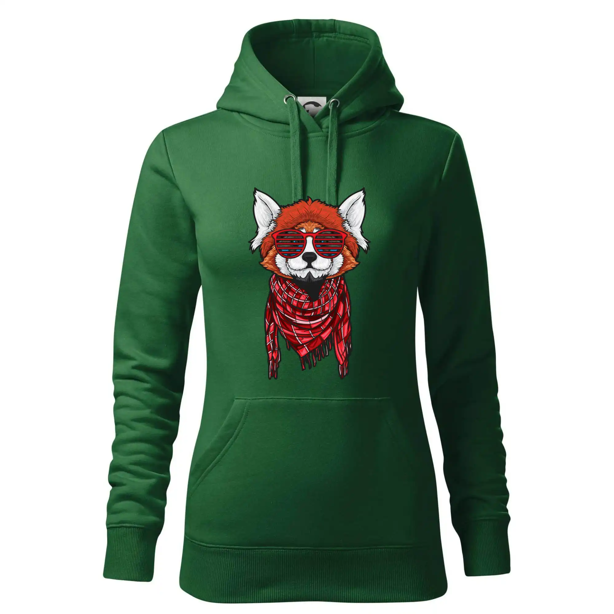 Červená panda hipster