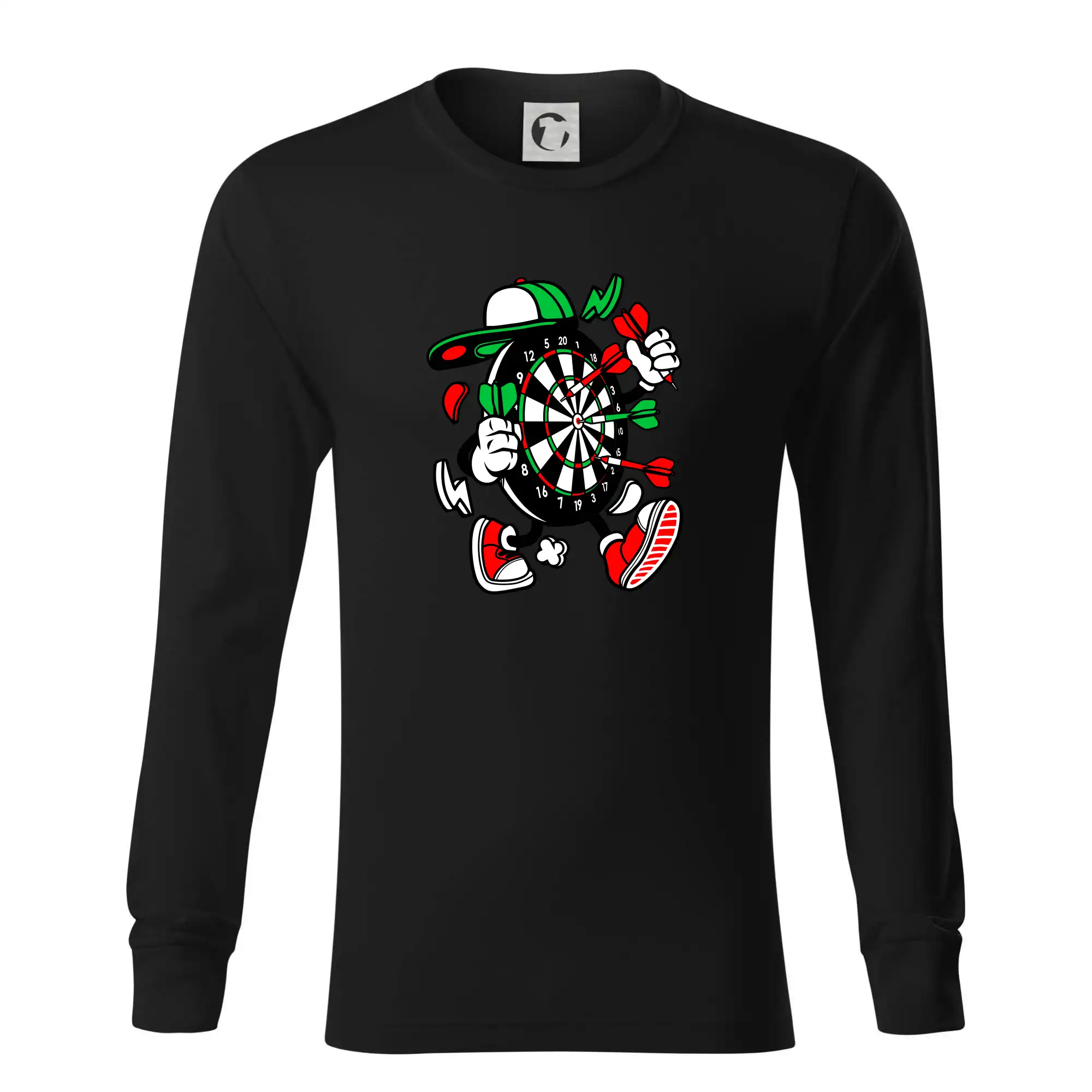 Šipkař kreslený terč