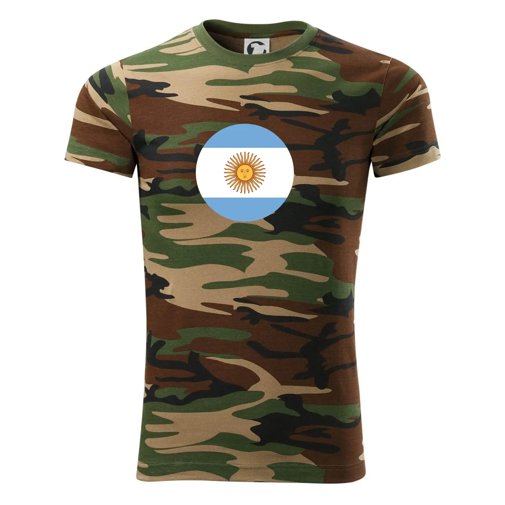 Argentina vlajka kulatá