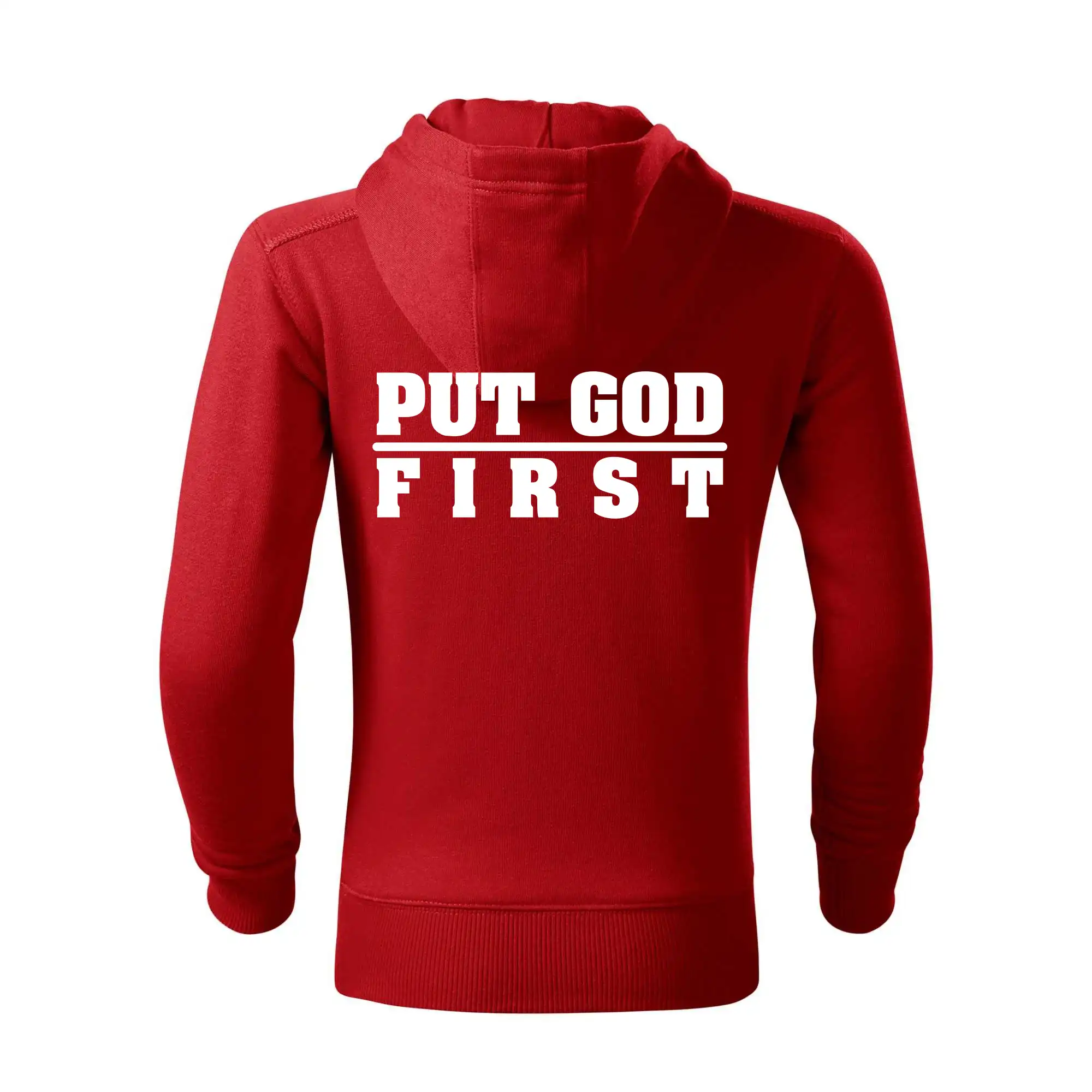 Put God first tlustý nápis