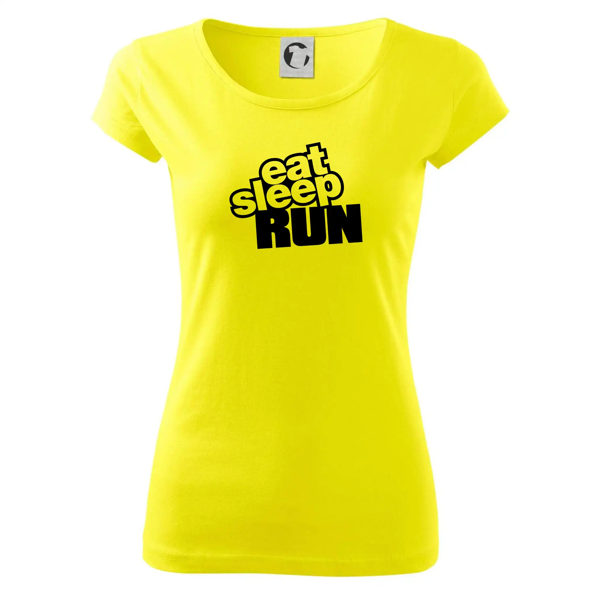 Eat sleep repeat - Eat sleep run - Dámske tričko Pure
