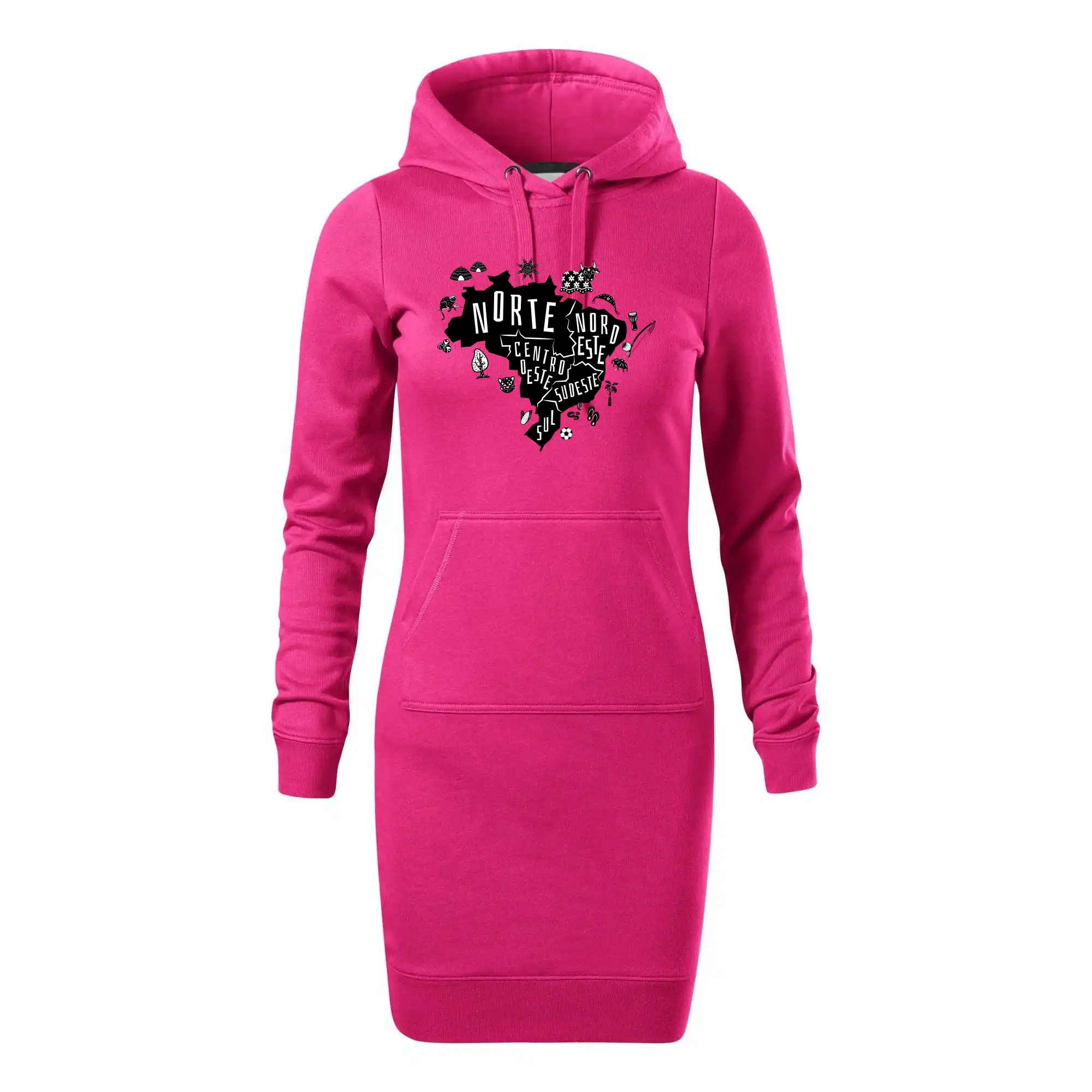 Brazílie mapa a zvyky