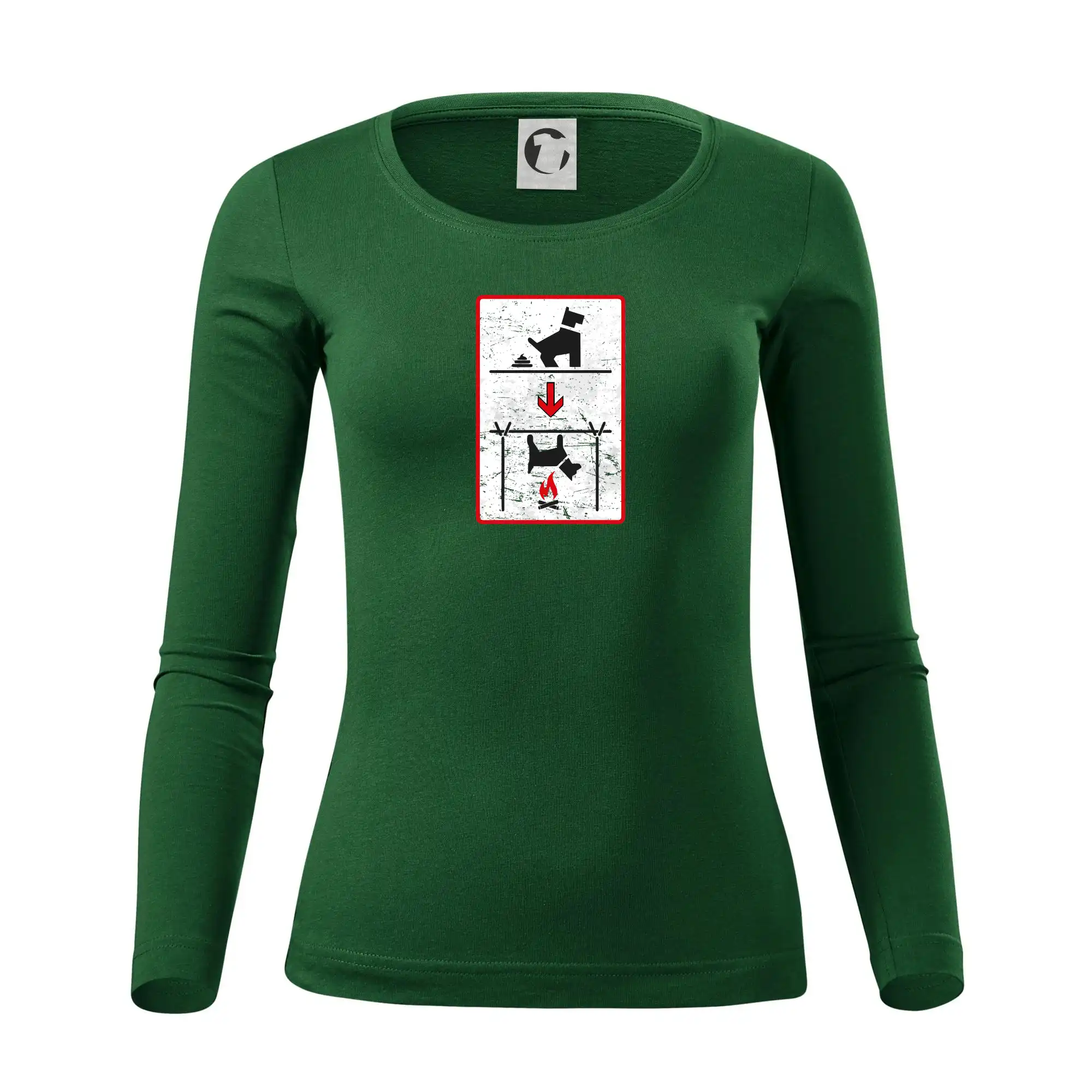 Tričko pro odpůrce sraní na chodníku