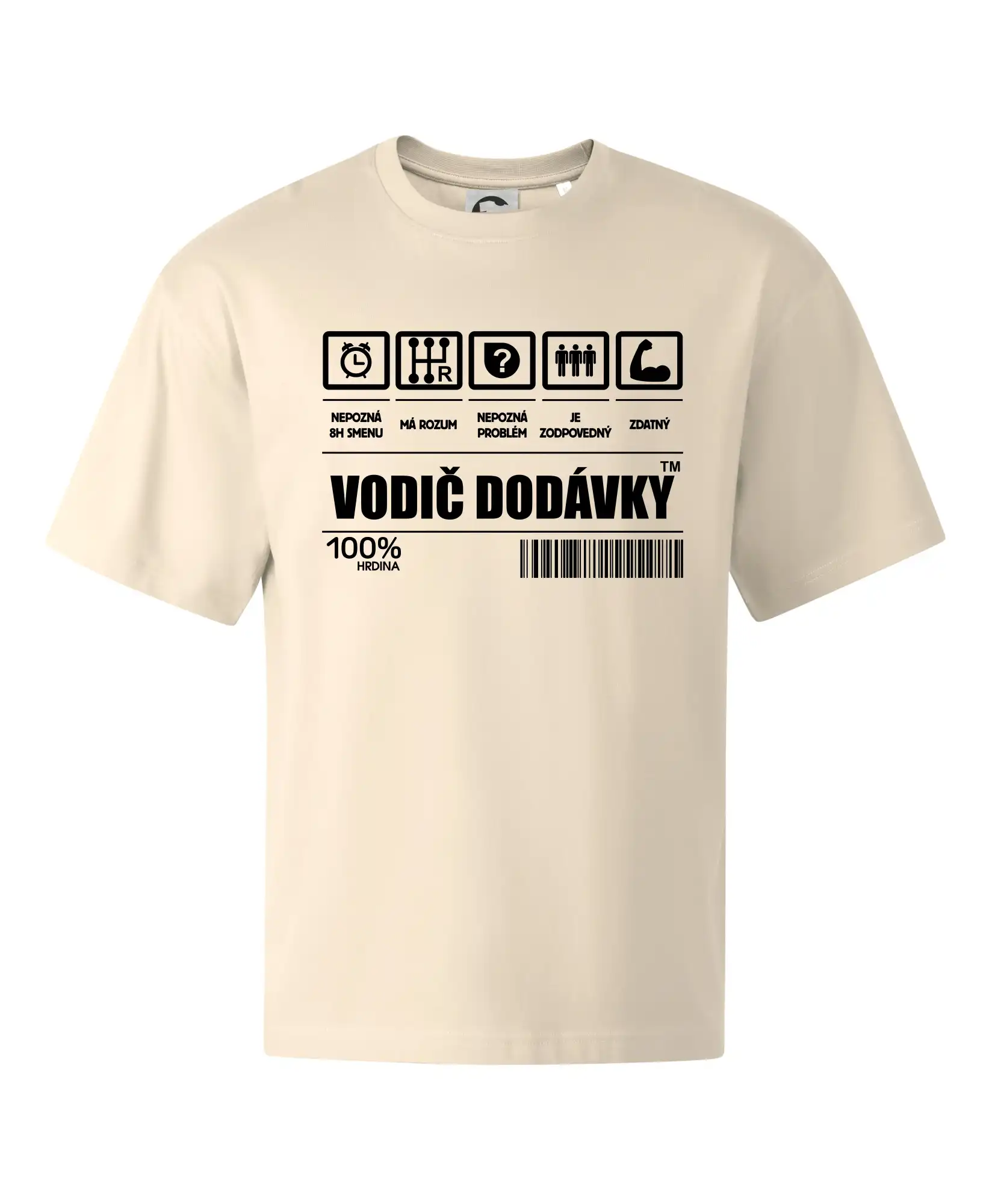 Čiarový kód - Vodič dodávky