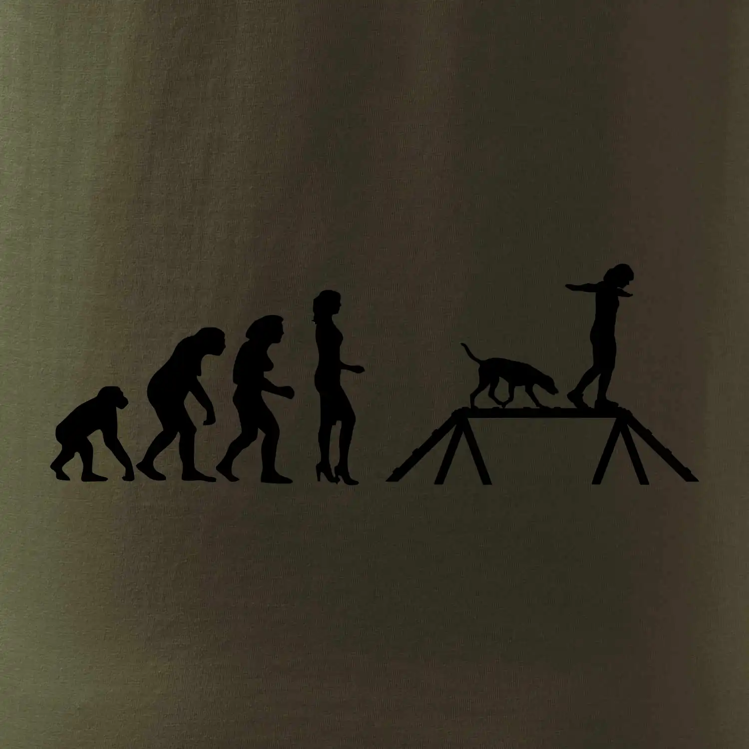 Evoluce agility žena