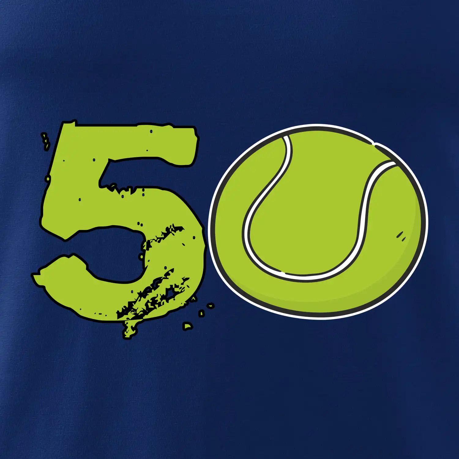 Tenis kulaté narozeniny 50