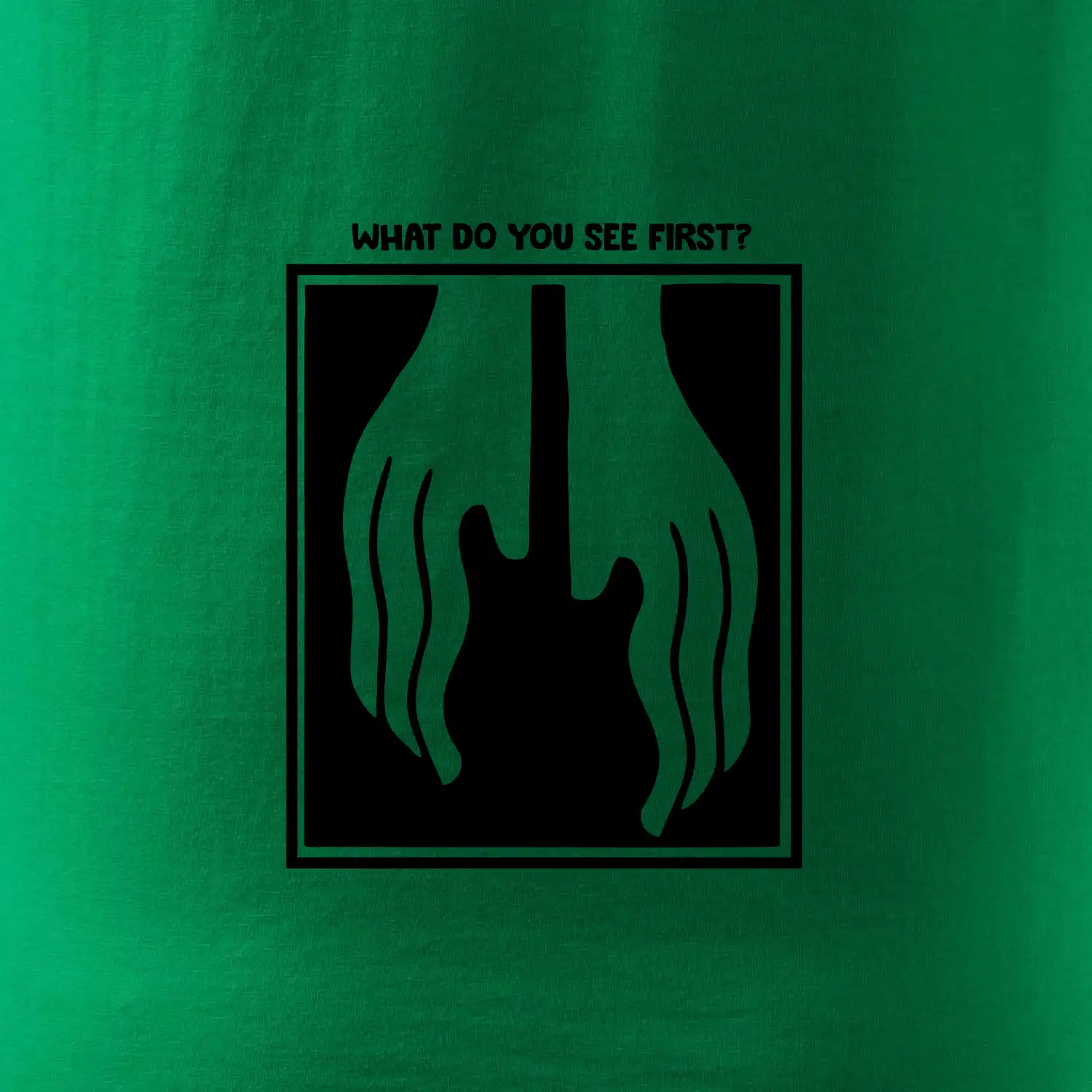 What do you see first? Kytara - Ruce