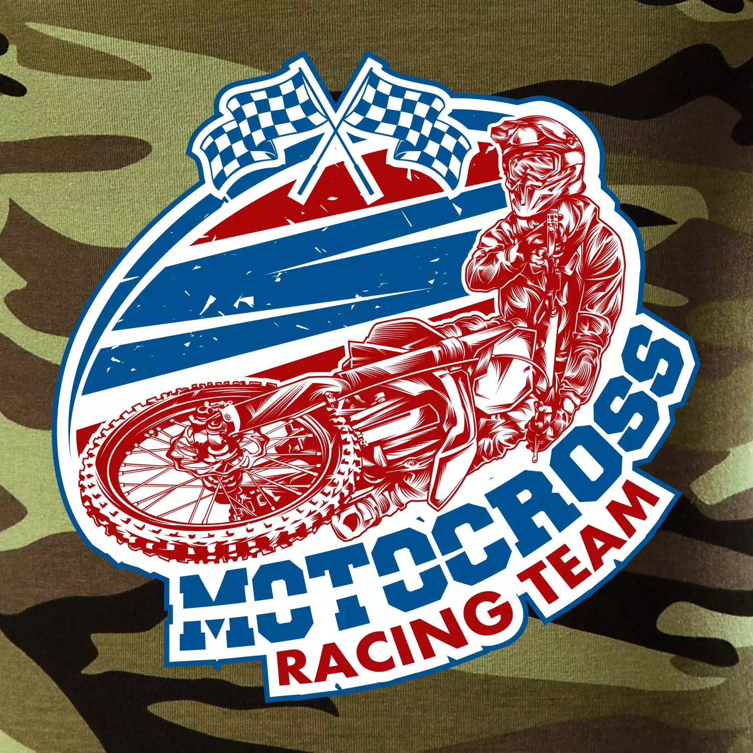Motocross racing team