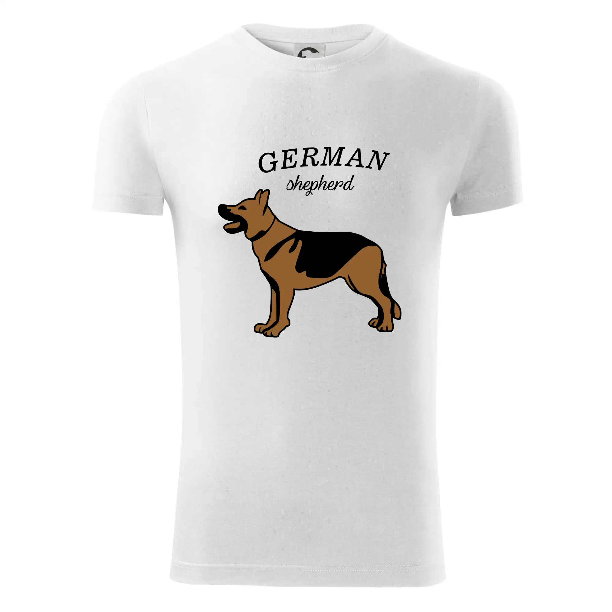 Německý ovčák - hnědý s nápisem