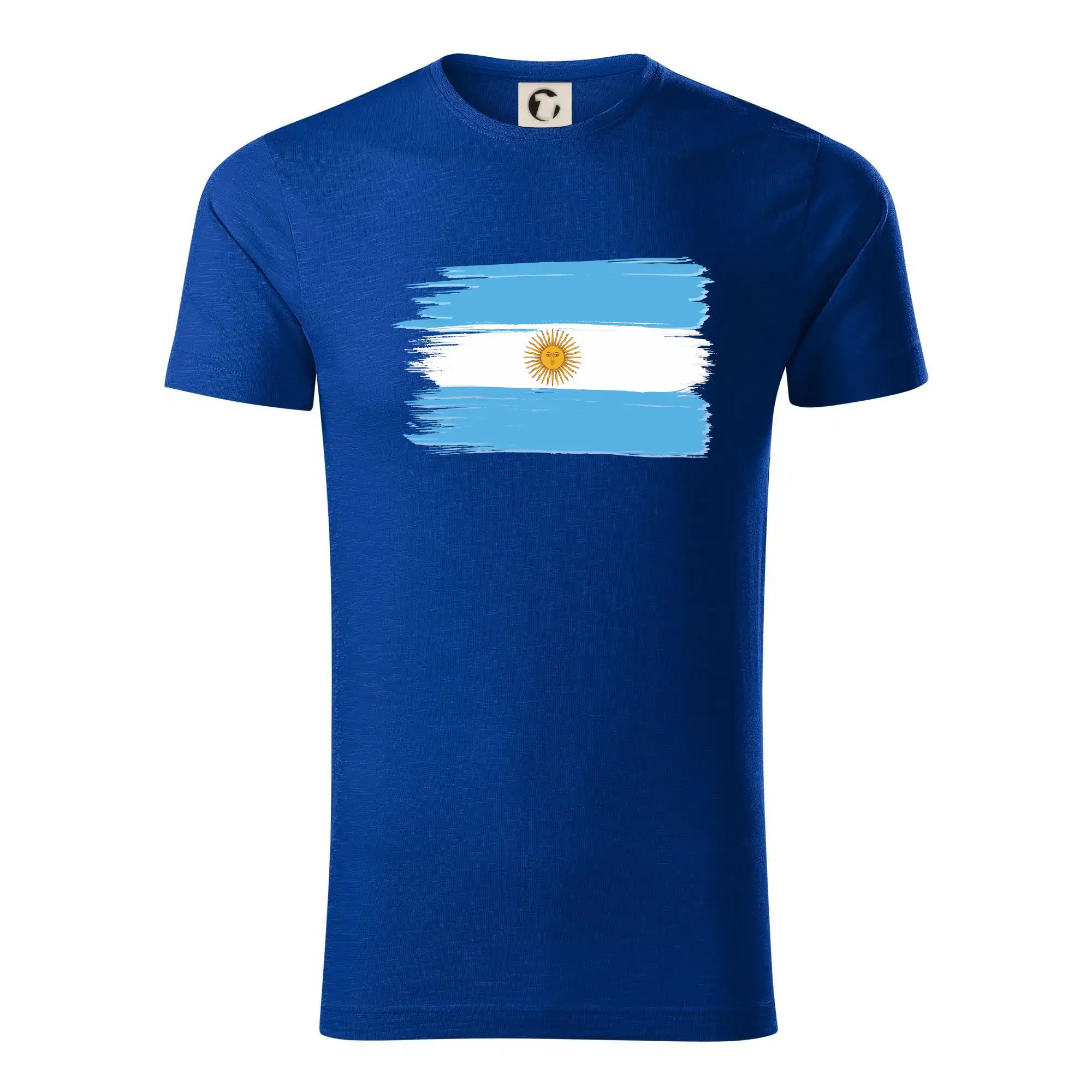 Argentina vlajka kreslená štětkou