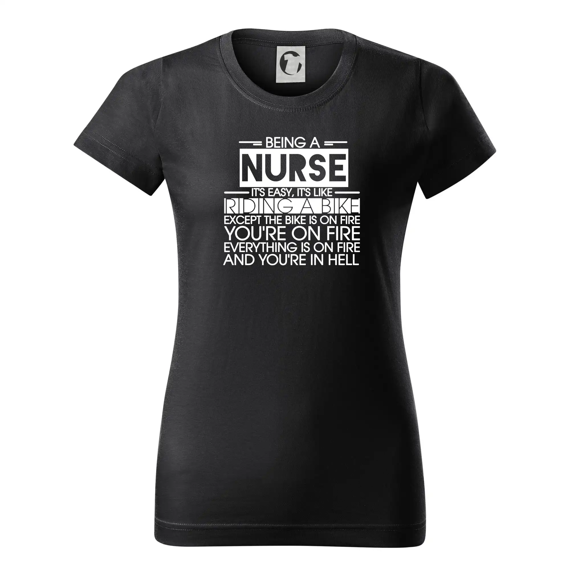 Being a nurse - bike