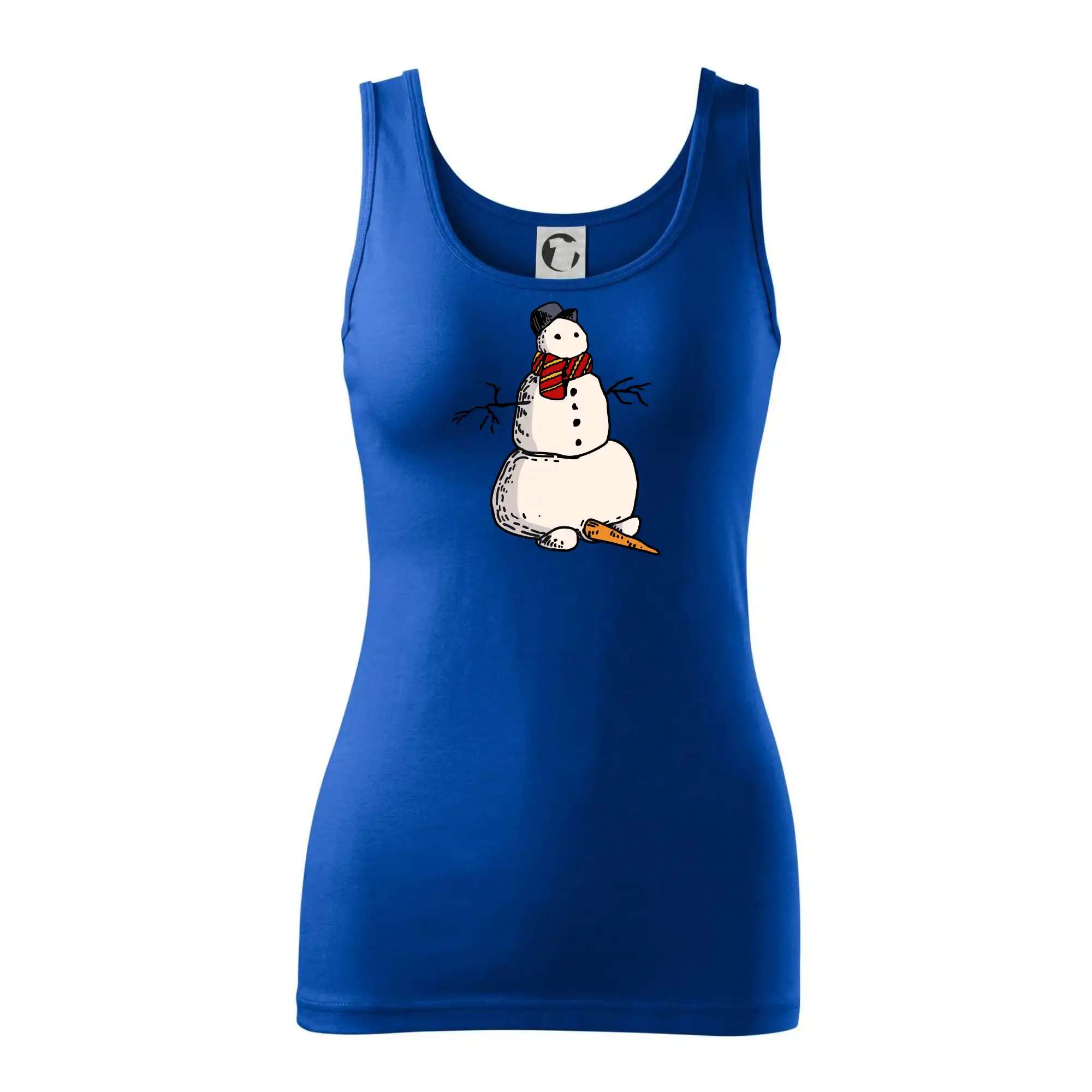 Sněhulák se spadlým nosem