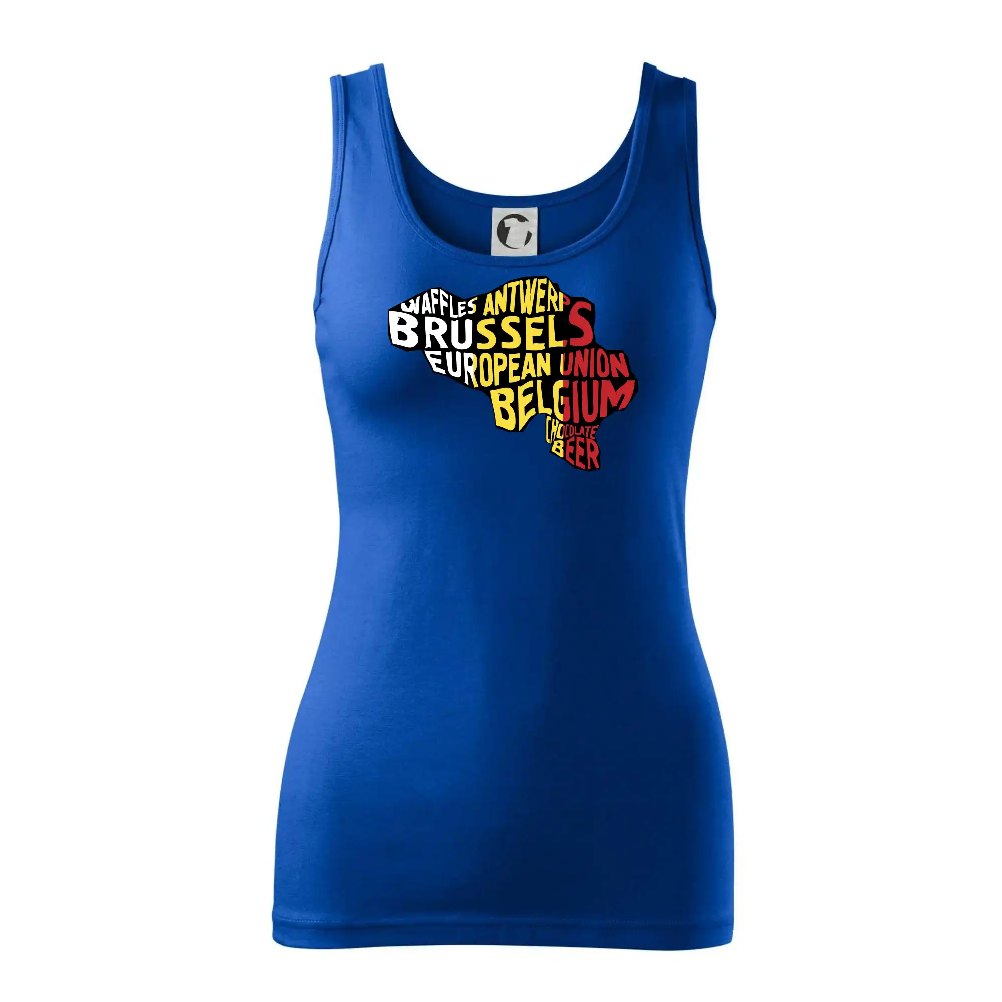 Mapy - názvy měst - Belgie