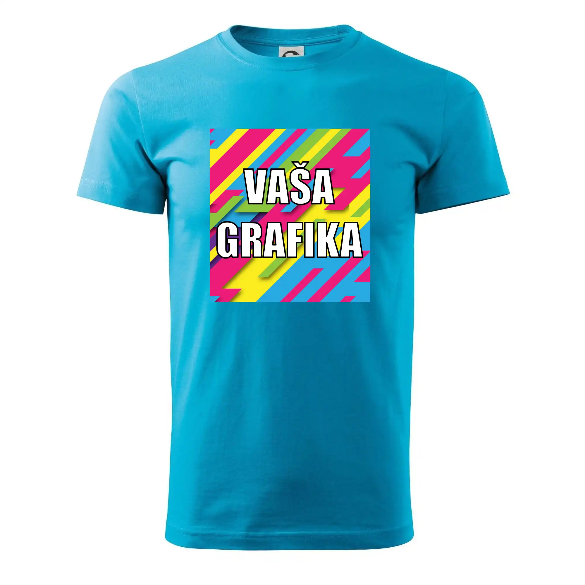 MyShirt tričká - Potlač s vašou grafikou - Klasické pánske tričko vyššej gramáže