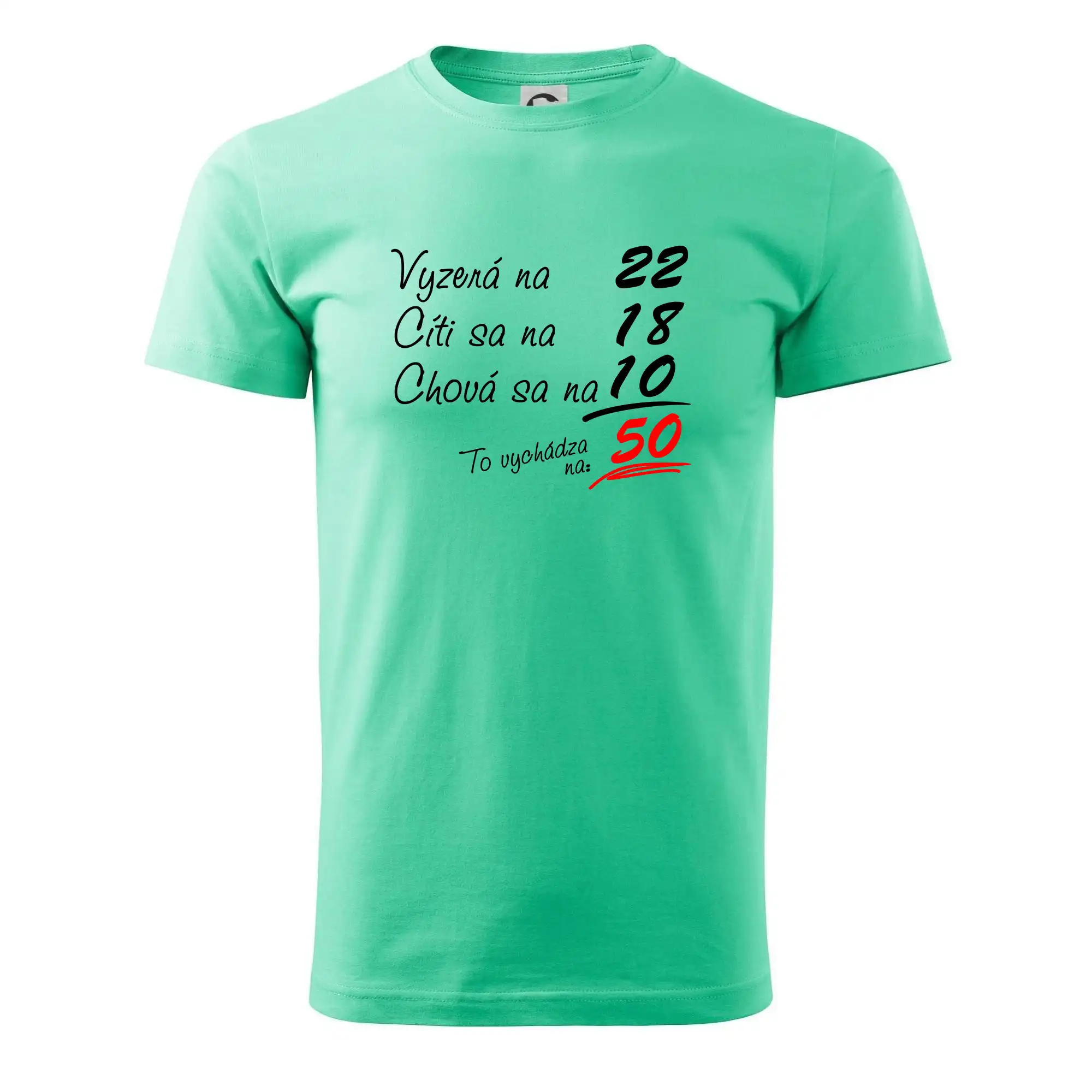 Vyzerá, cíti sa, chová sa - 50 rokov