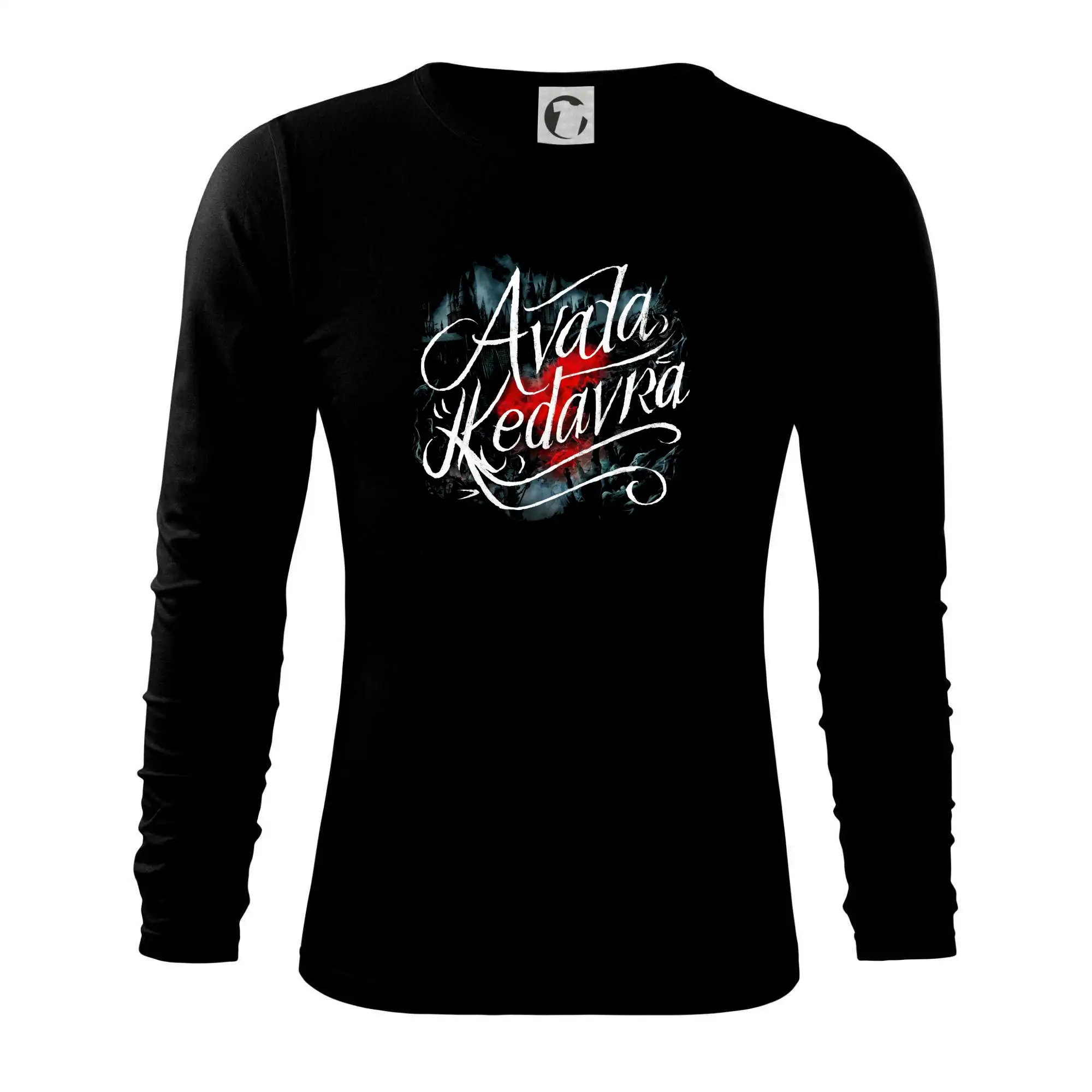 Filmové tričká - Avada Kedavra tajomný - Tričko s dlhým rukávom FIT-T long sleeve