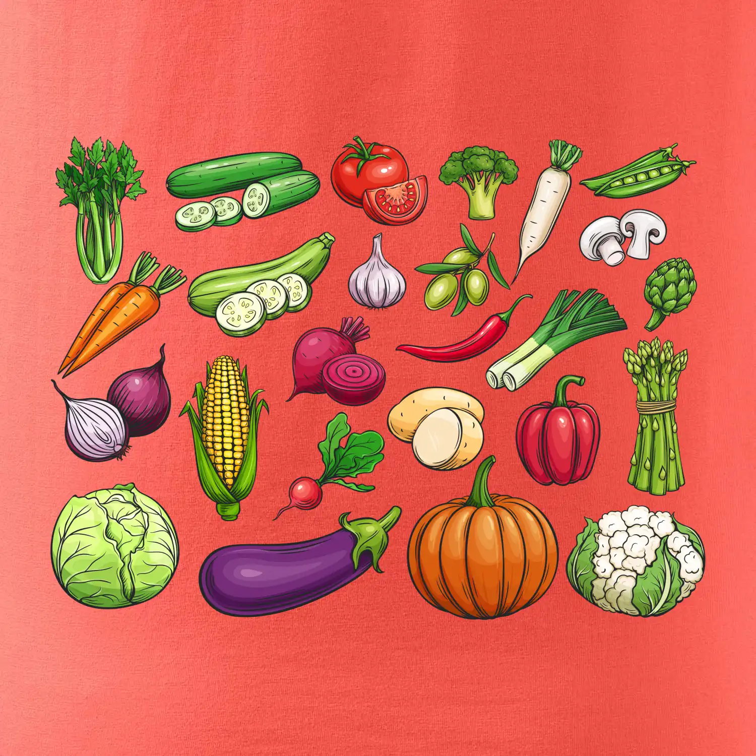 Zelenina ze zahrádky