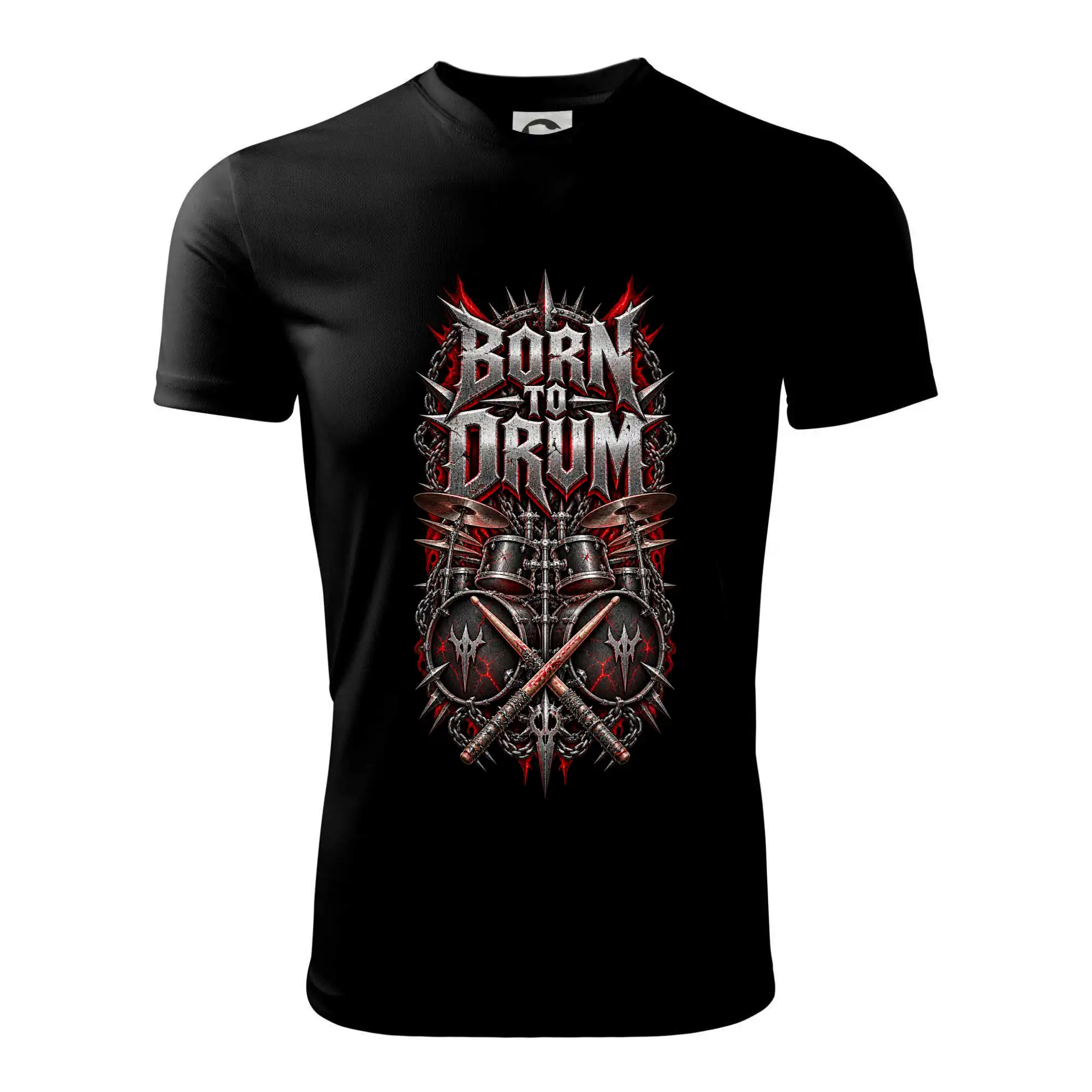 Born to drum metalová bicí souprava