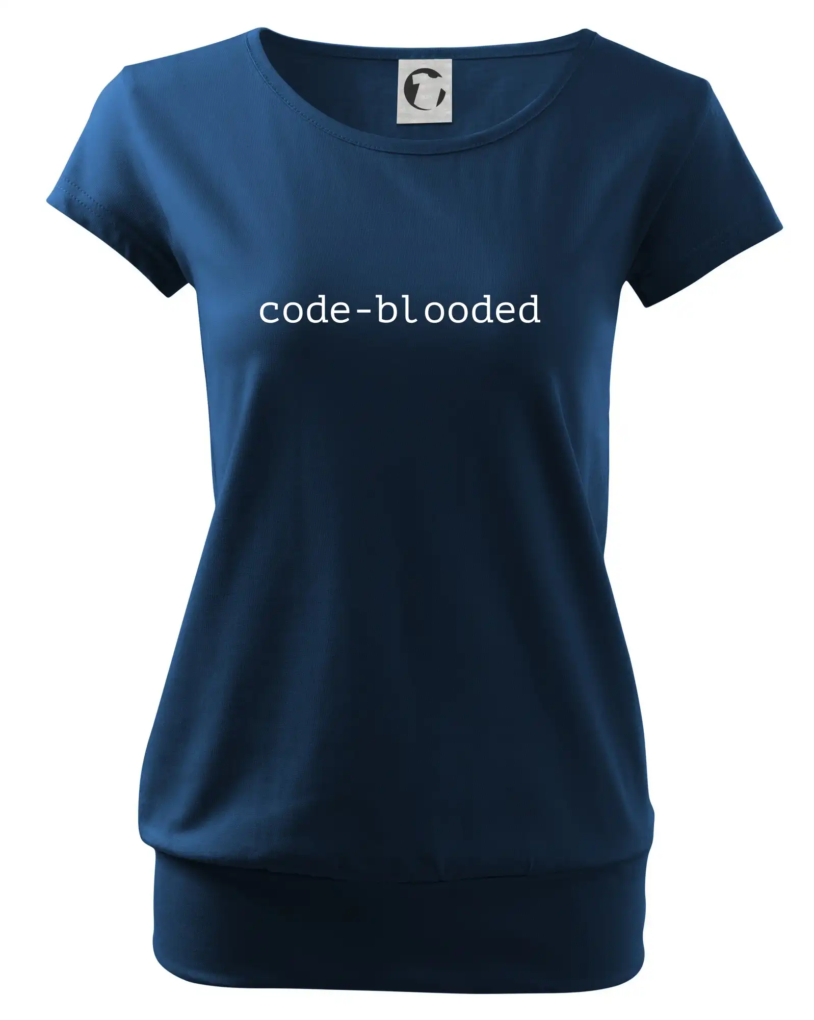 Tričká pre ajťákov - Code blooded - Voľné tričko city