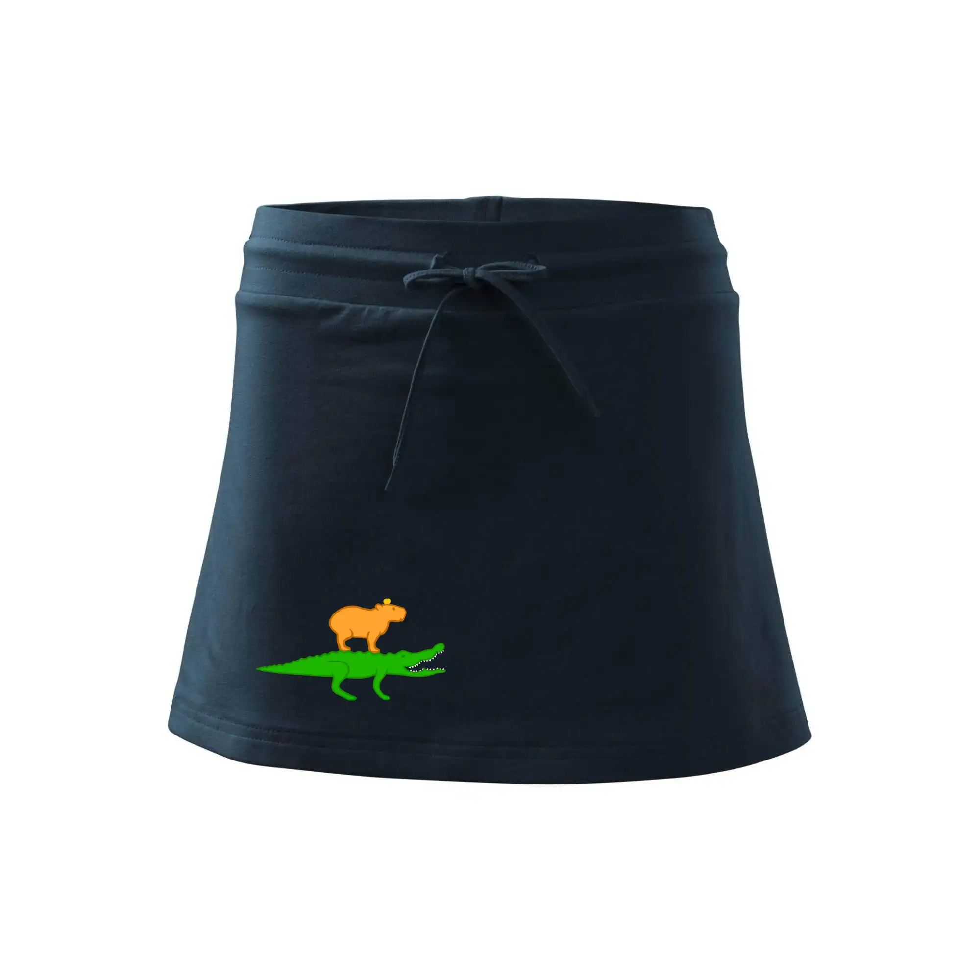 Kapybara na krokodýlovi (Moňas)