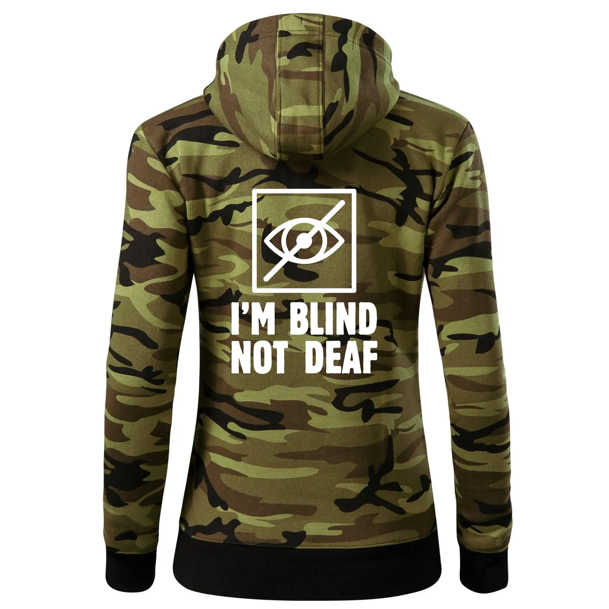 I'm blind not deaf