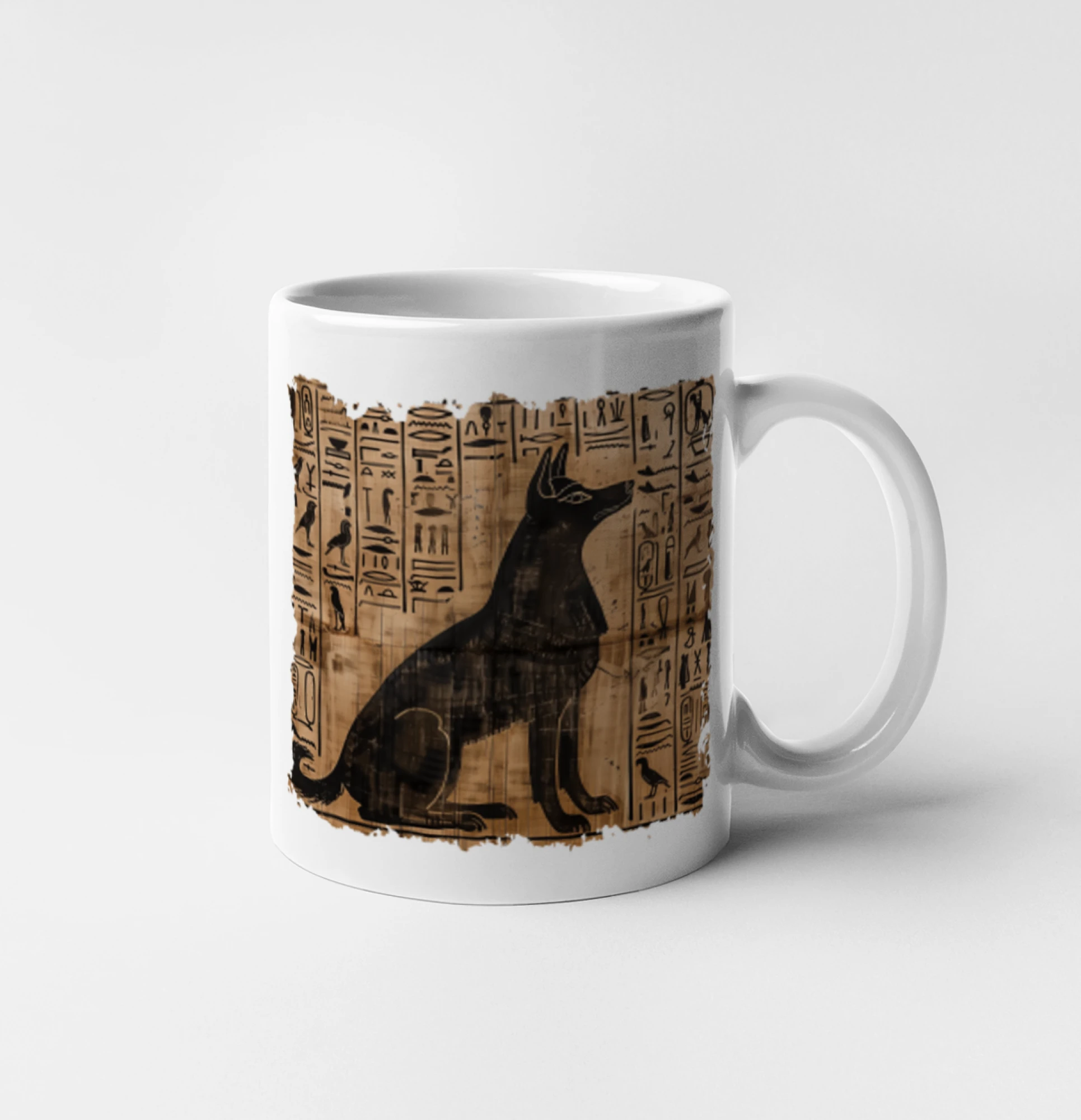 Egyptské hieroglyfy pes
