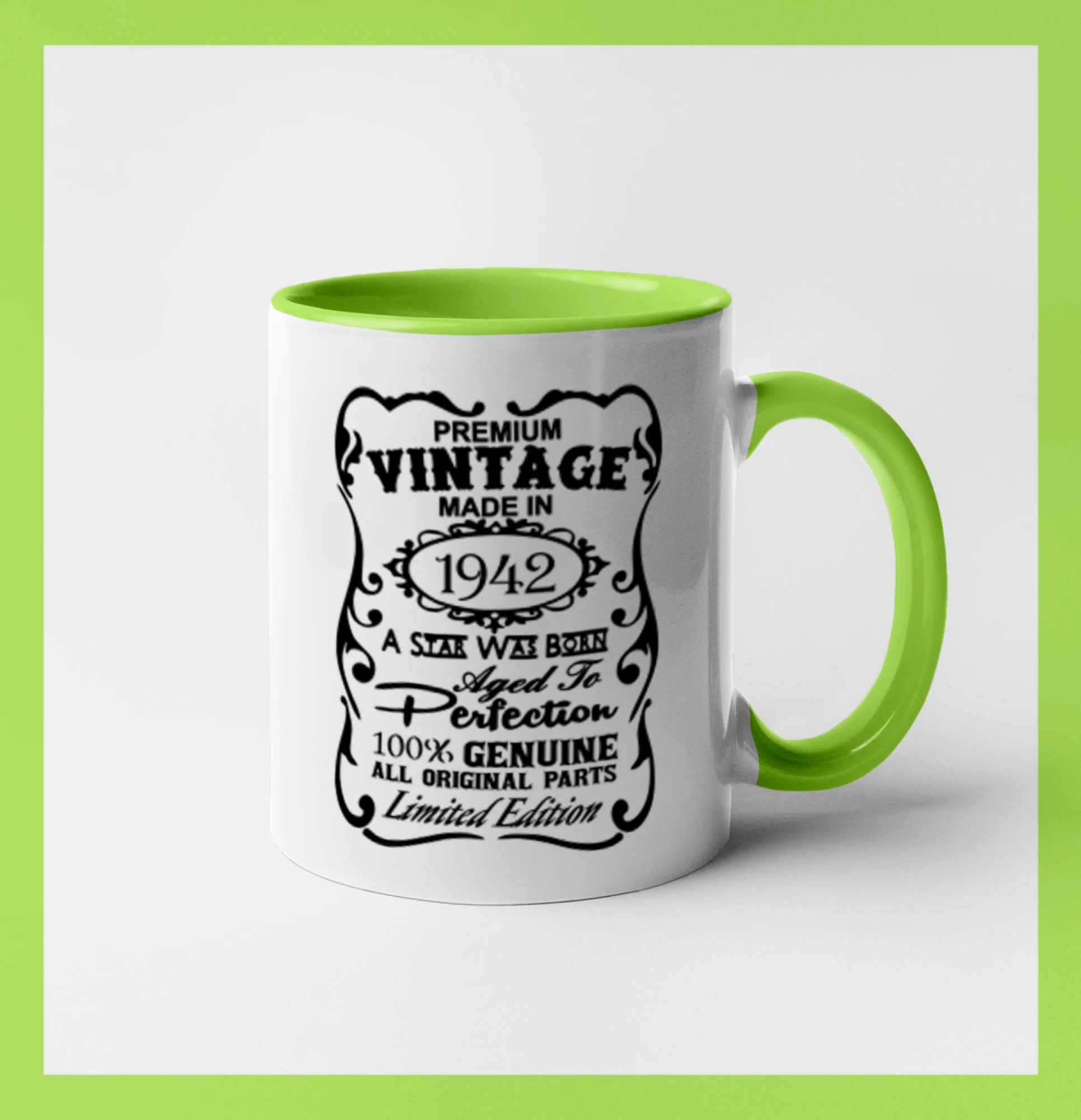 Vintage Etiketa - 1942