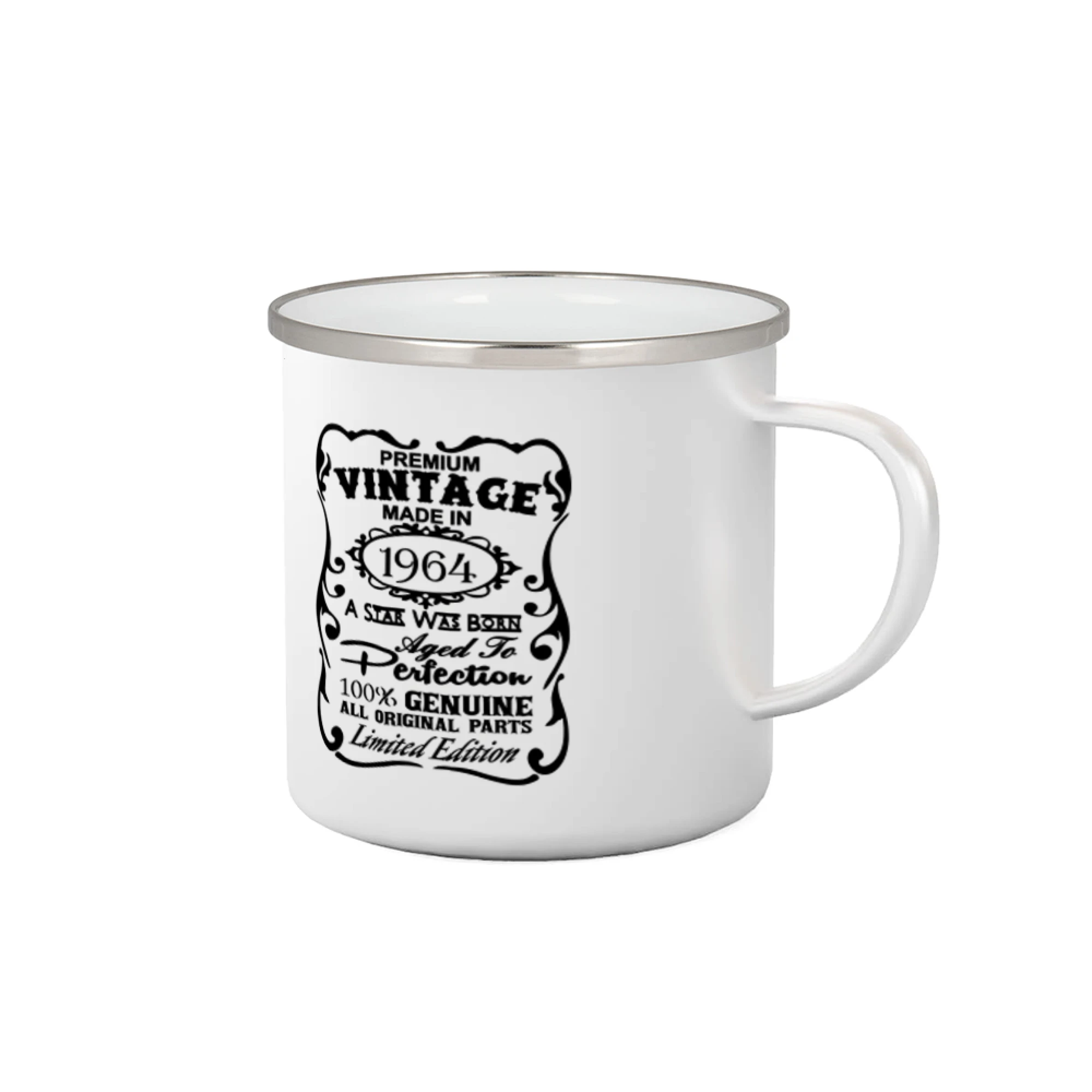 Trička s ročníkom 1964 - Vintage Etiketa - 1964 - Plecháčik