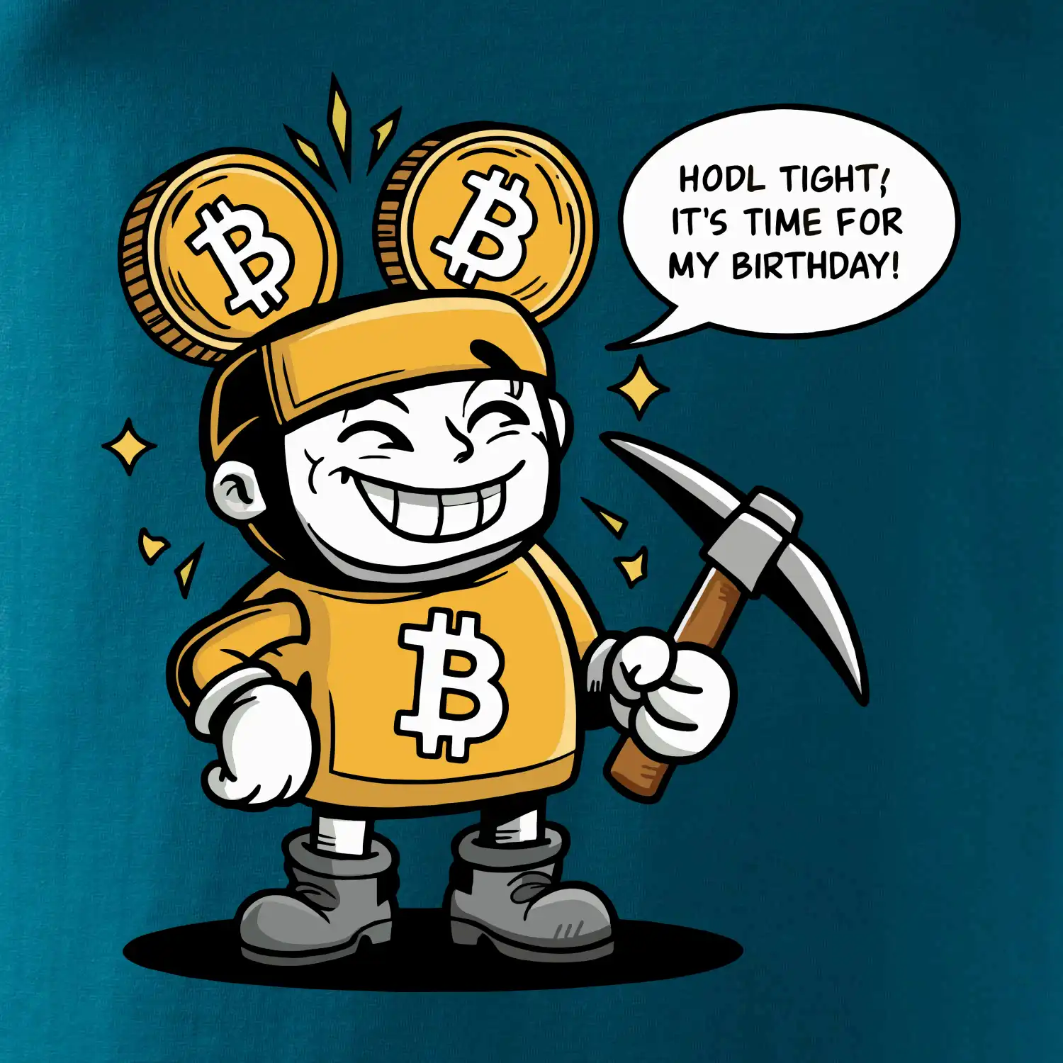 Hodl tight, it's time for my birthday!