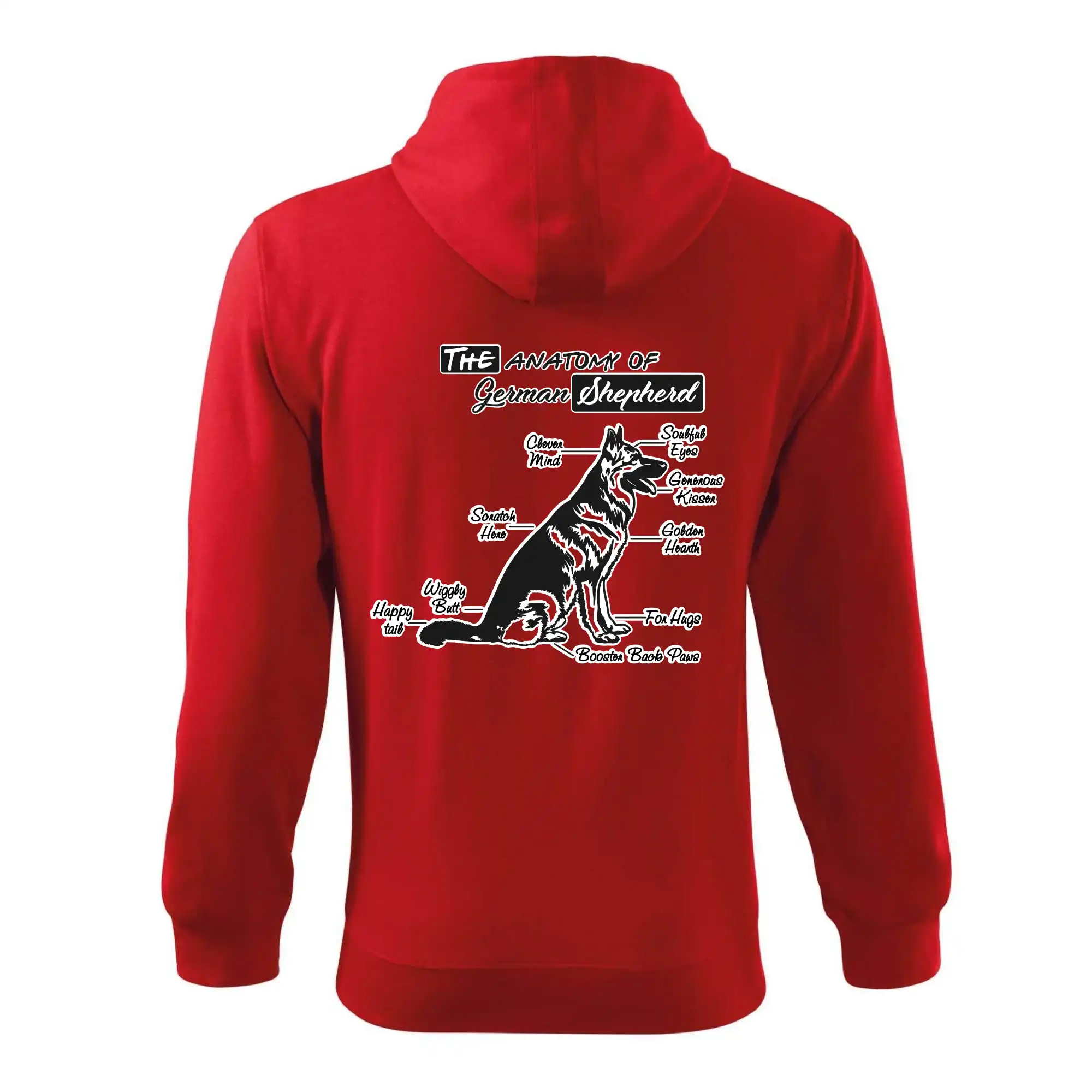 Německý ovčák - Anatomie