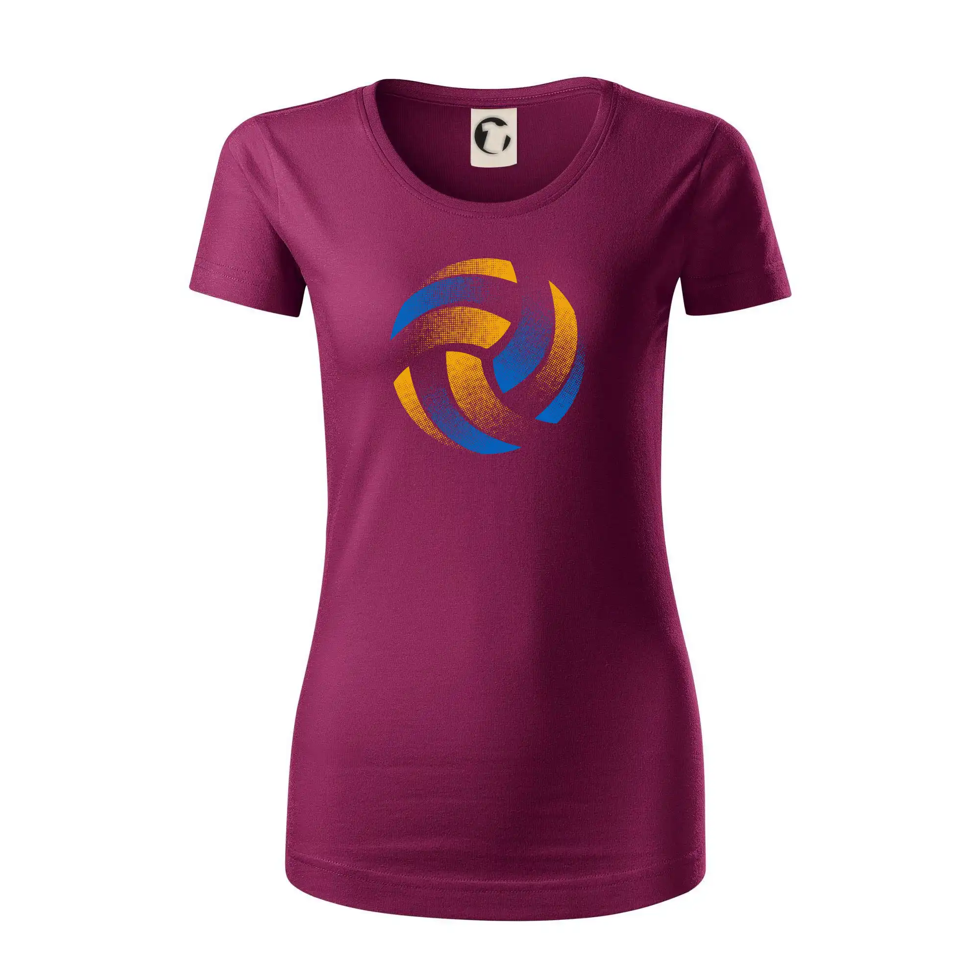 Volejbalový míč rastr barevný