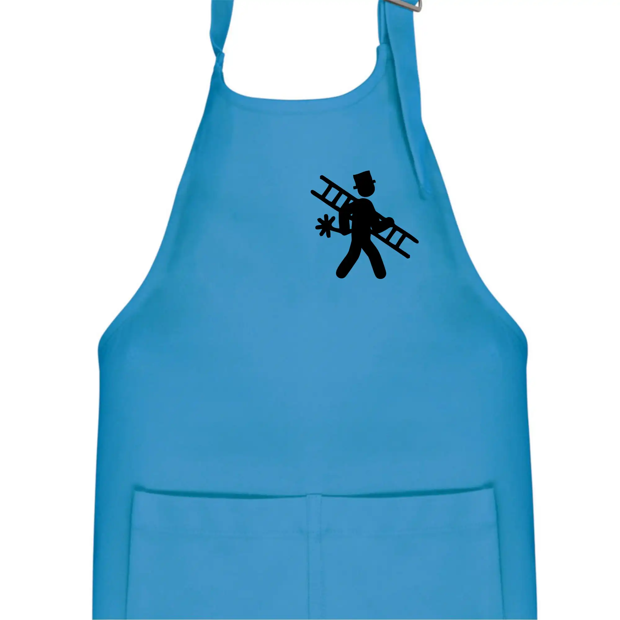 Kominík logo + nápis na zádech